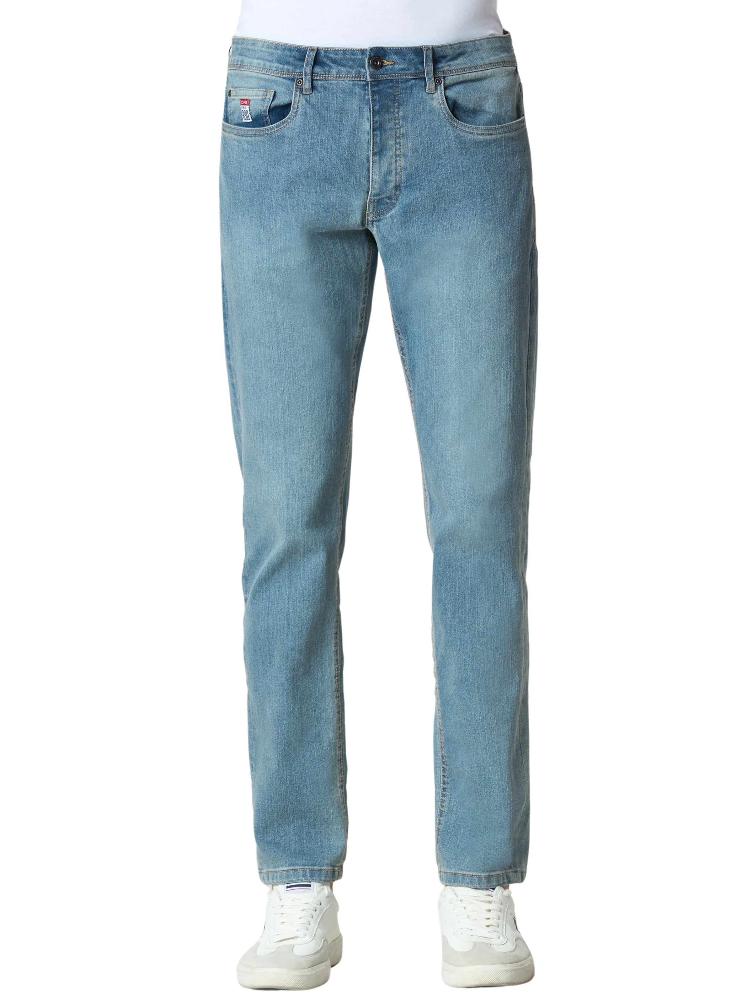 Jeans "Roma" U.S. Polo azzurro - Image 2