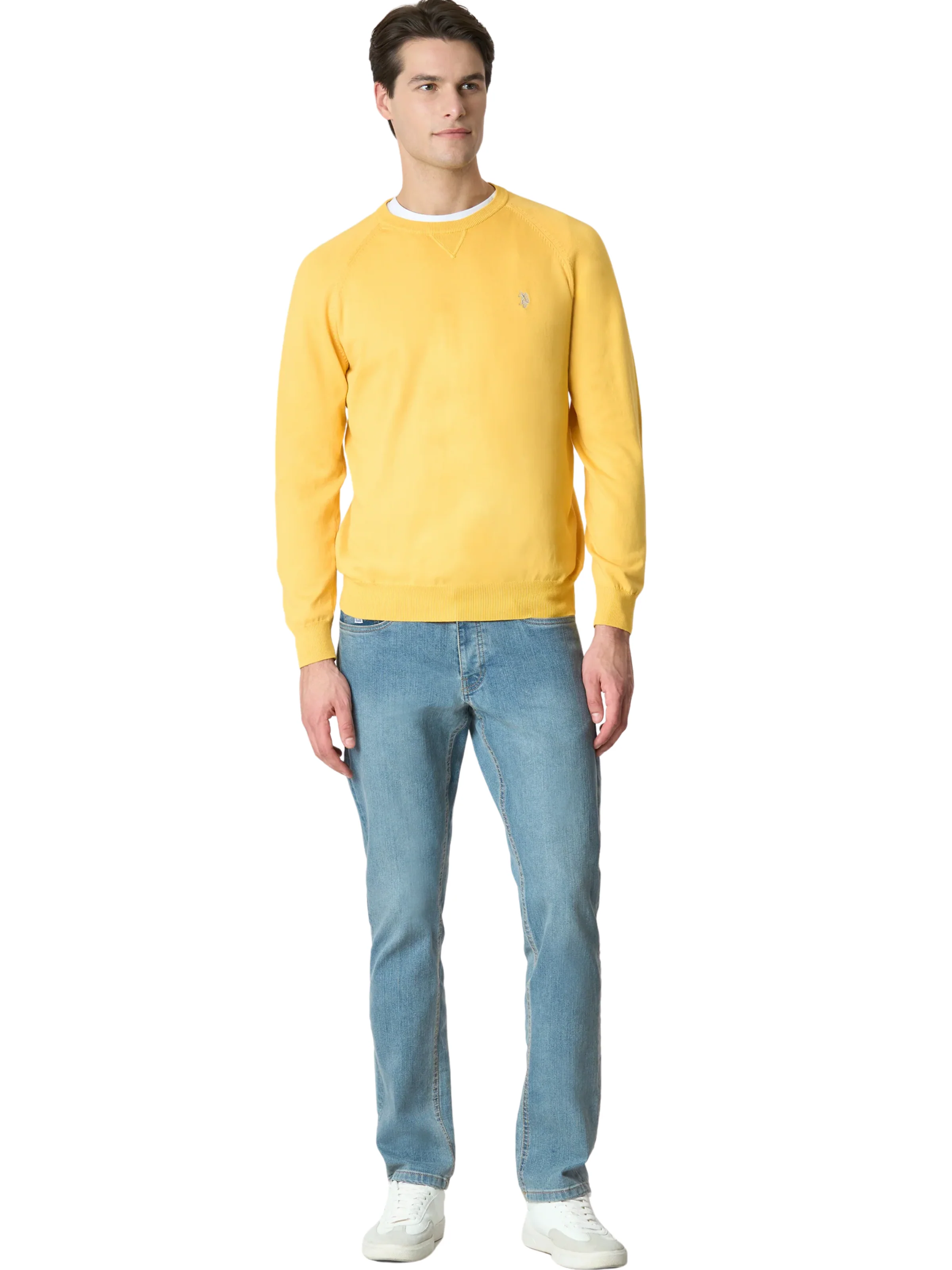 Jeans "Roma" U.S. Polo azzurro - Image 3