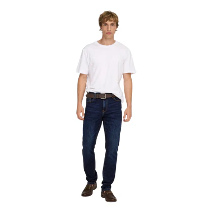 Jeans slim fit Only & Sons blu dark - Image 4