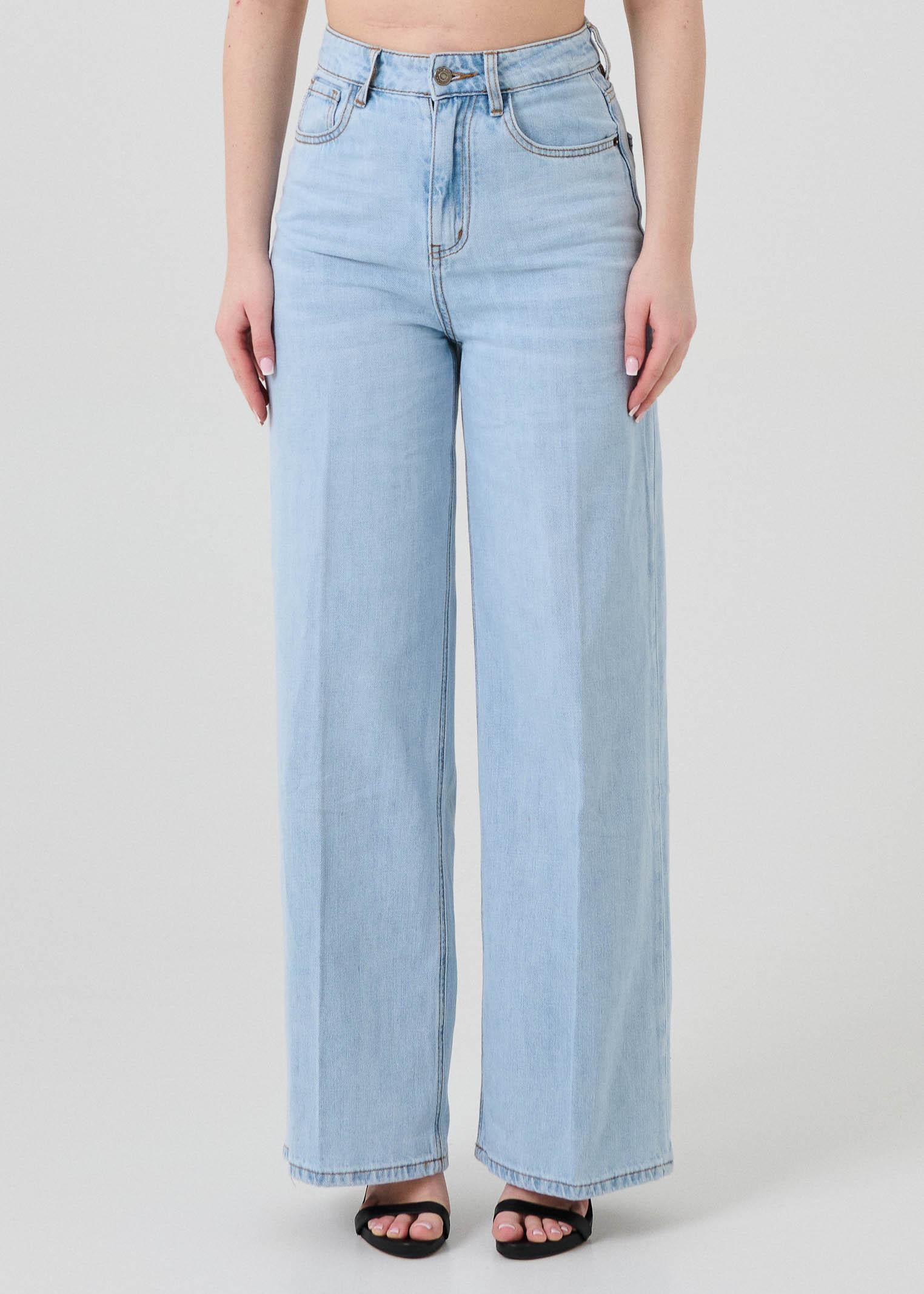 Jeans wide leg "Carmen" Vicolo blu