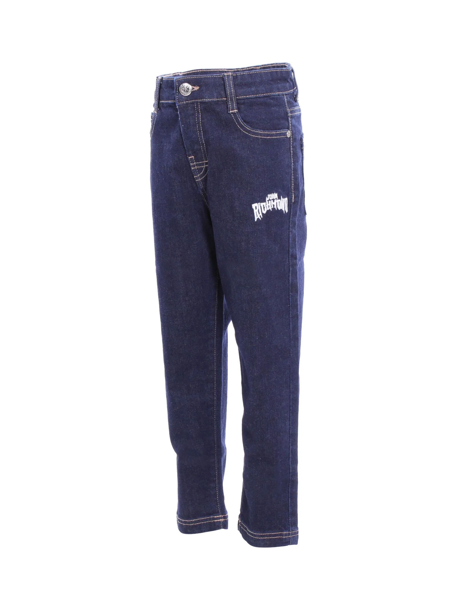 Jeans John Richmond in denim blu dark - Image 2