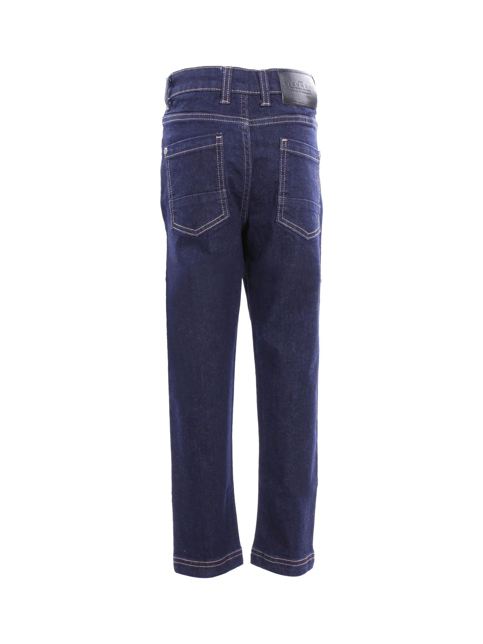 Jeans John Richmond in denim blu dark - Image 3