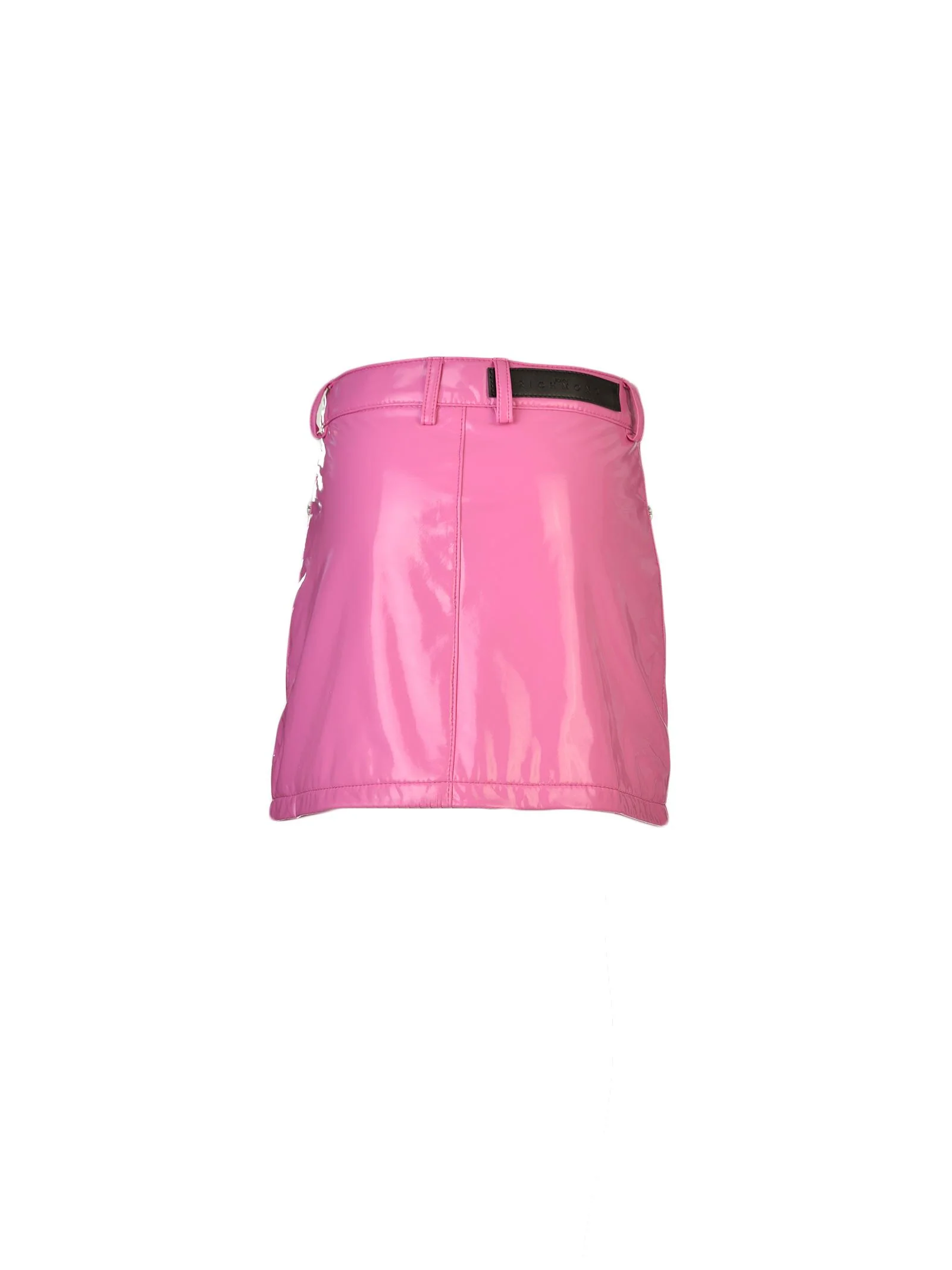 Minigonna fucsia in vernice - Image 3