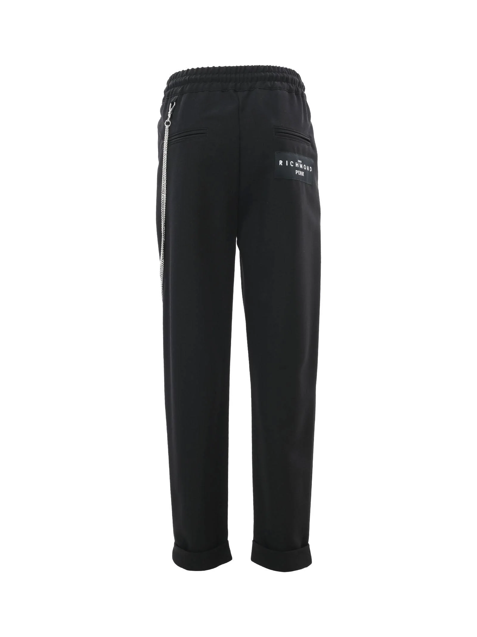 Pantalone nero con catena - Image 3