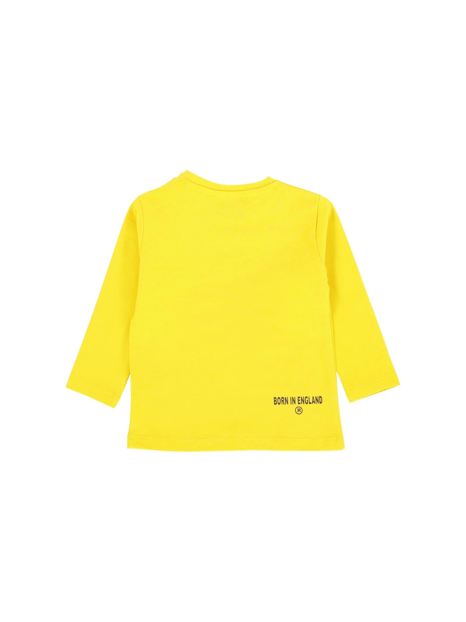 T-Shirt John Richmond gialla maniche lunghe rock/roll - Image 2