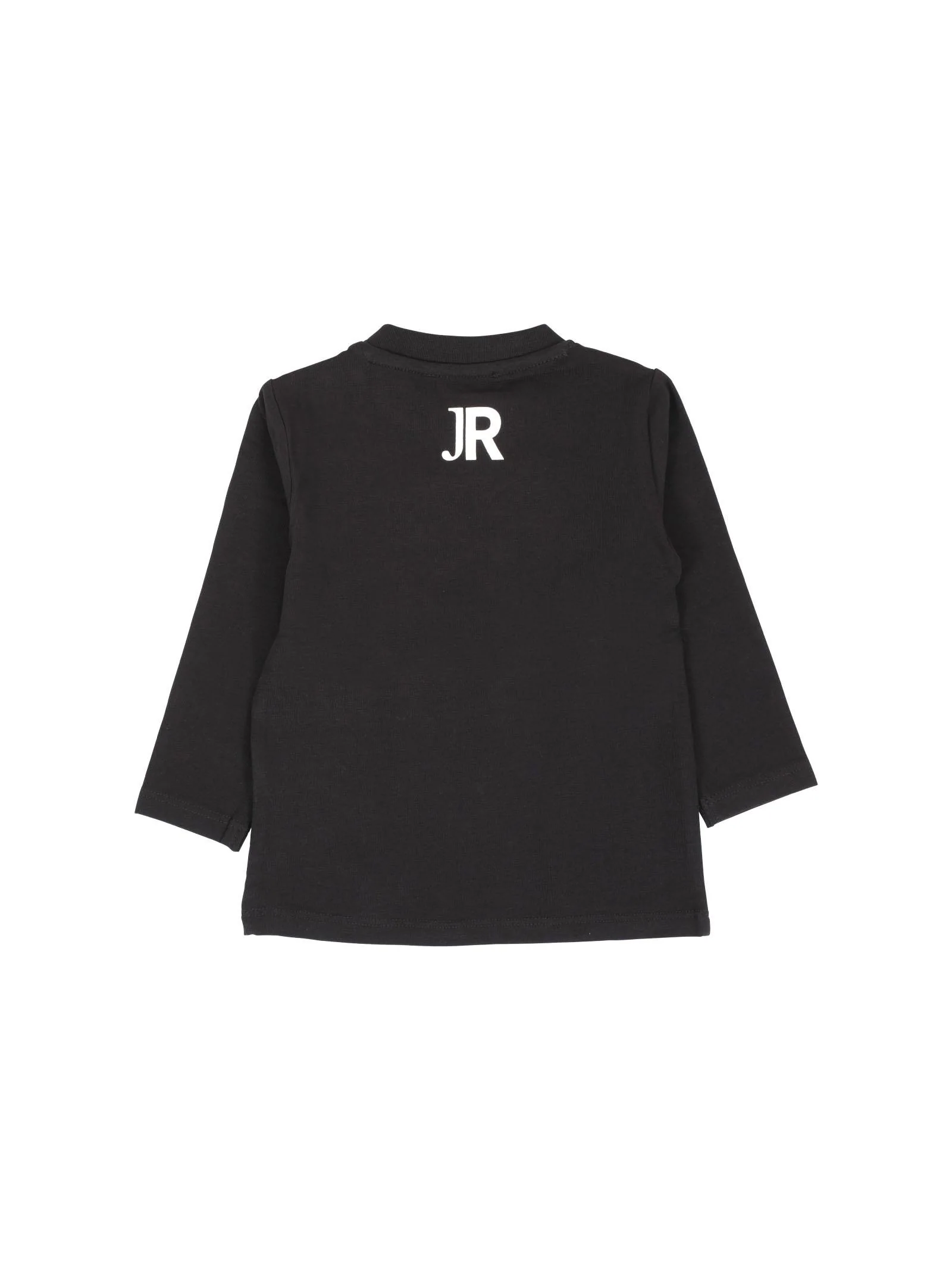 T-Shirt John Richmond nera con logo RICH multicolor - Image 2