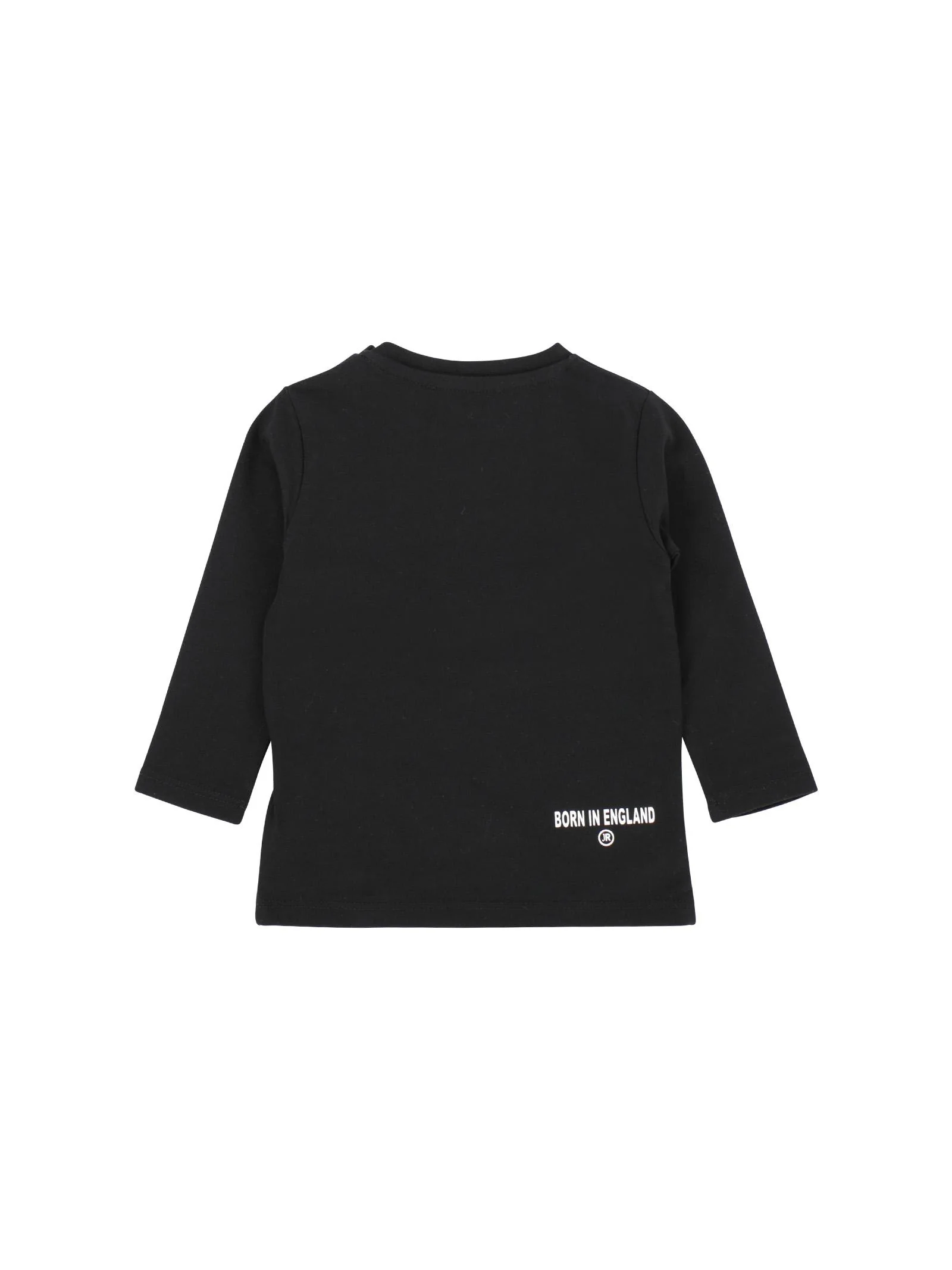 T-Shirt John Richmond nera maniche lunghe rock/roll - Image 2