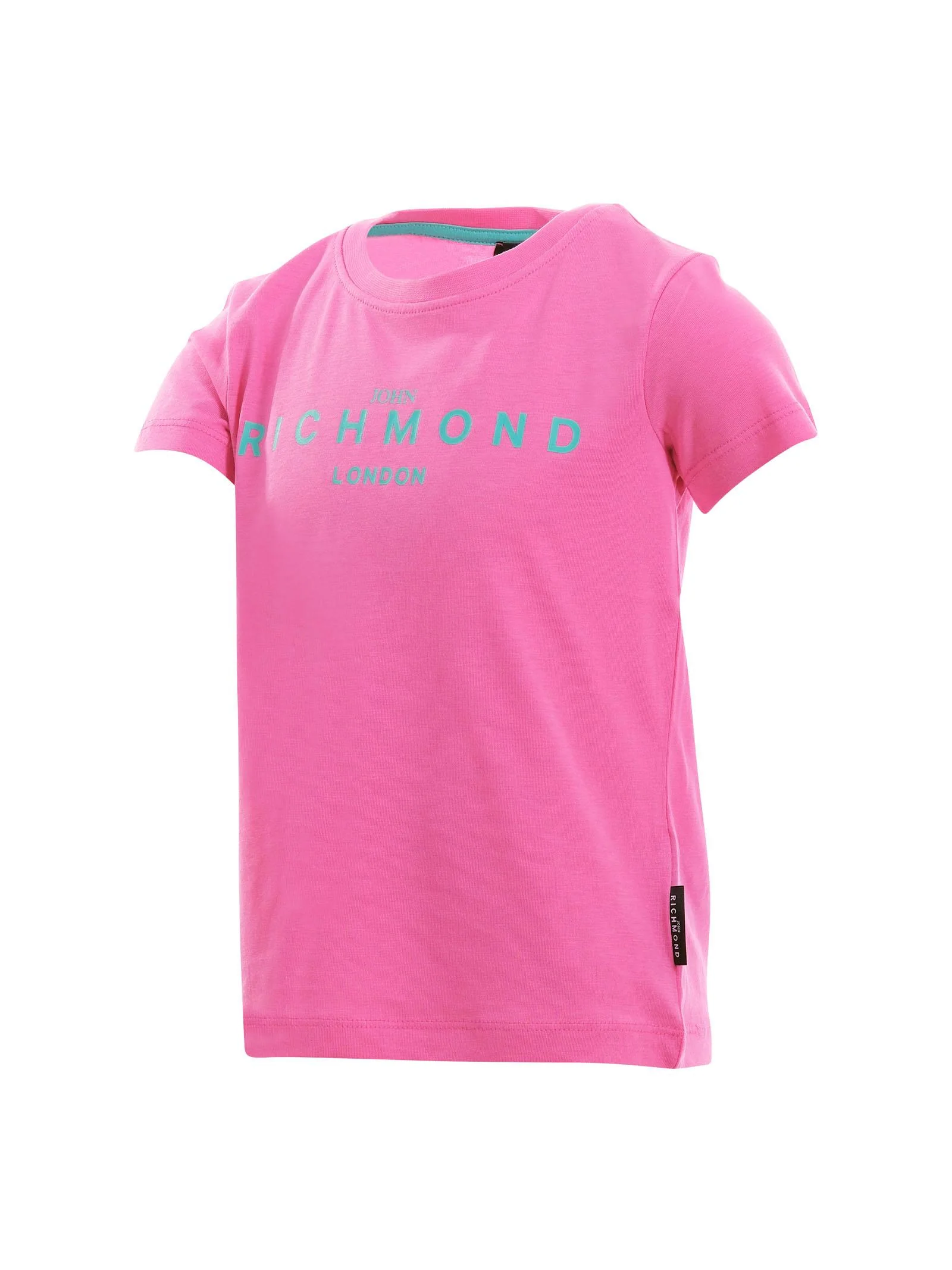 T-Shirt John Richmond viola con logo lettering frontale e posteriore - Image 2