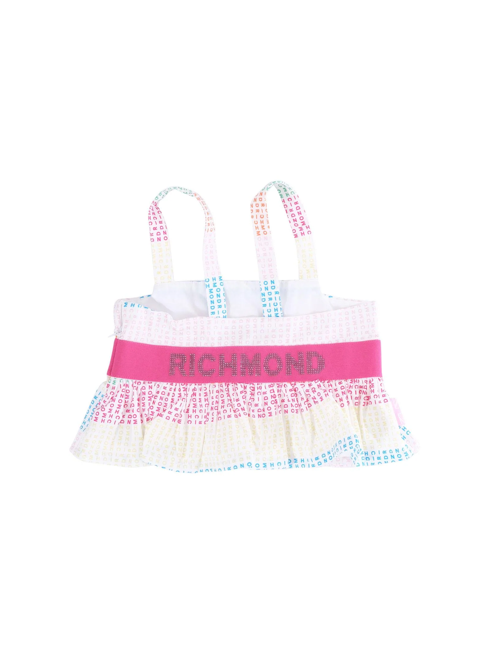 Top John Richmond multicolor con strass - Image 2