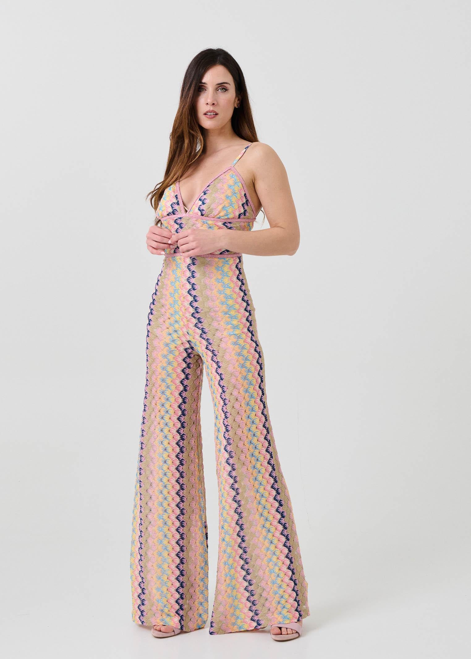 Jumpsuit a triangolo Pho Firenze multicolor - Image 2