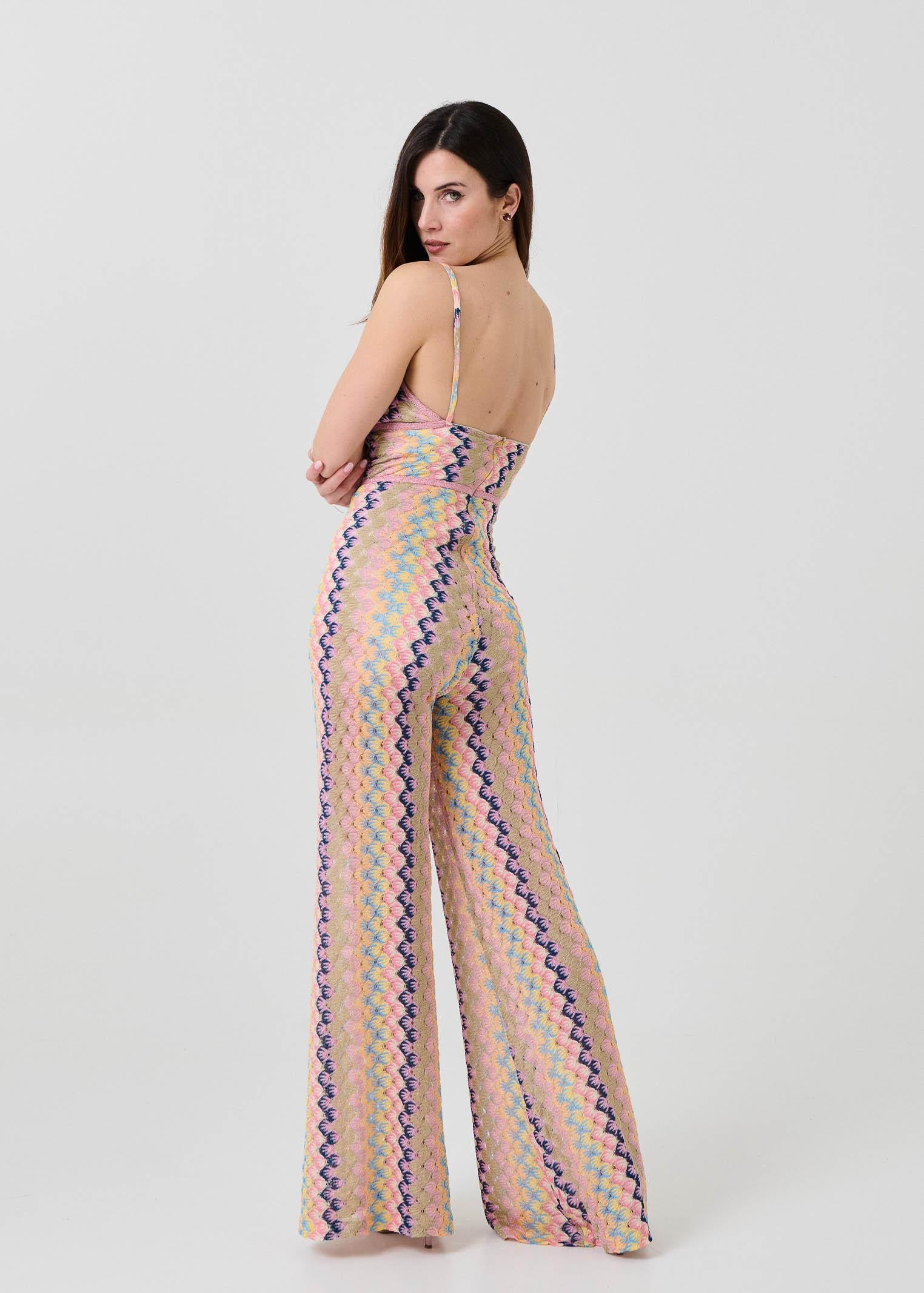 Jumpsuit a triangolo Pho Firenze multicolor - Image 4