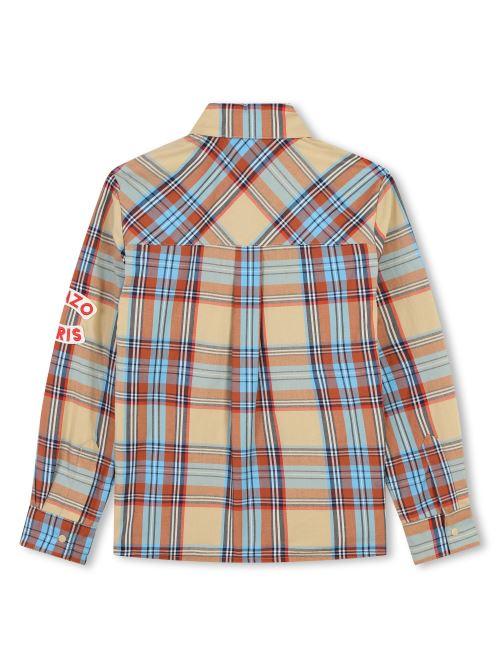 Camicia Kenzo fantasia scozzese con toppe - Image 2
