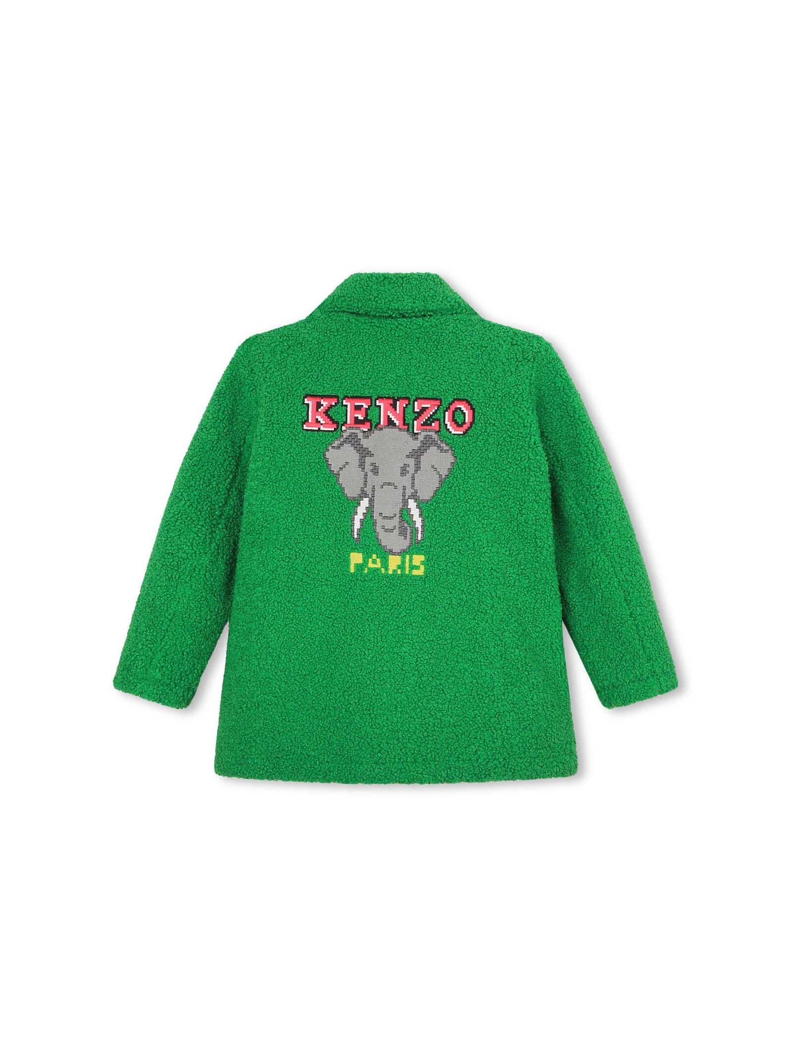 Cappotto teddy verde - Image 2