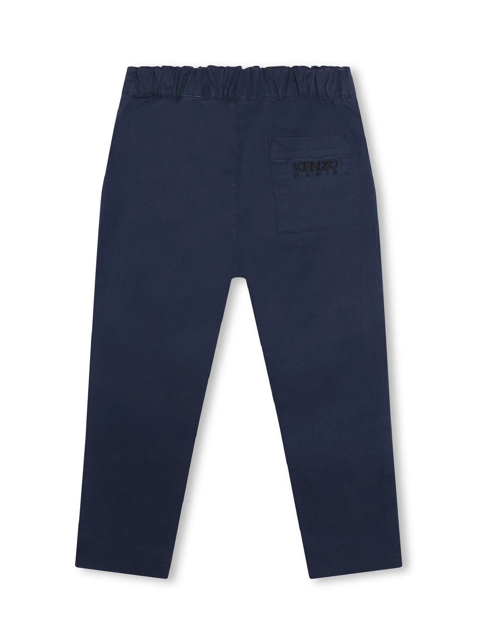 Pantalone blu con coulisse - Image 2