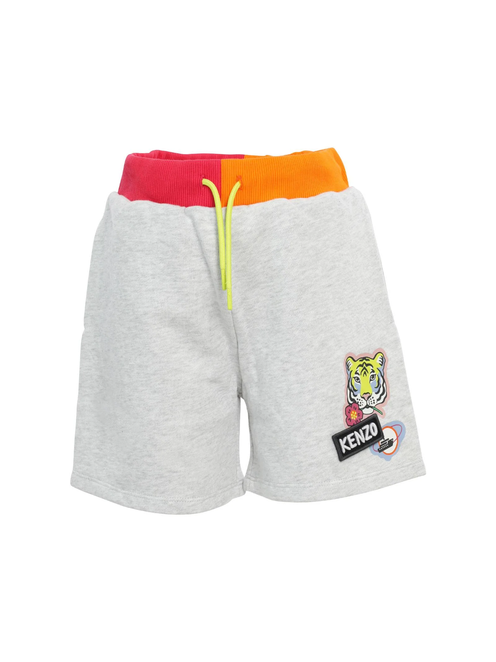 Shorts tuta con patch logo