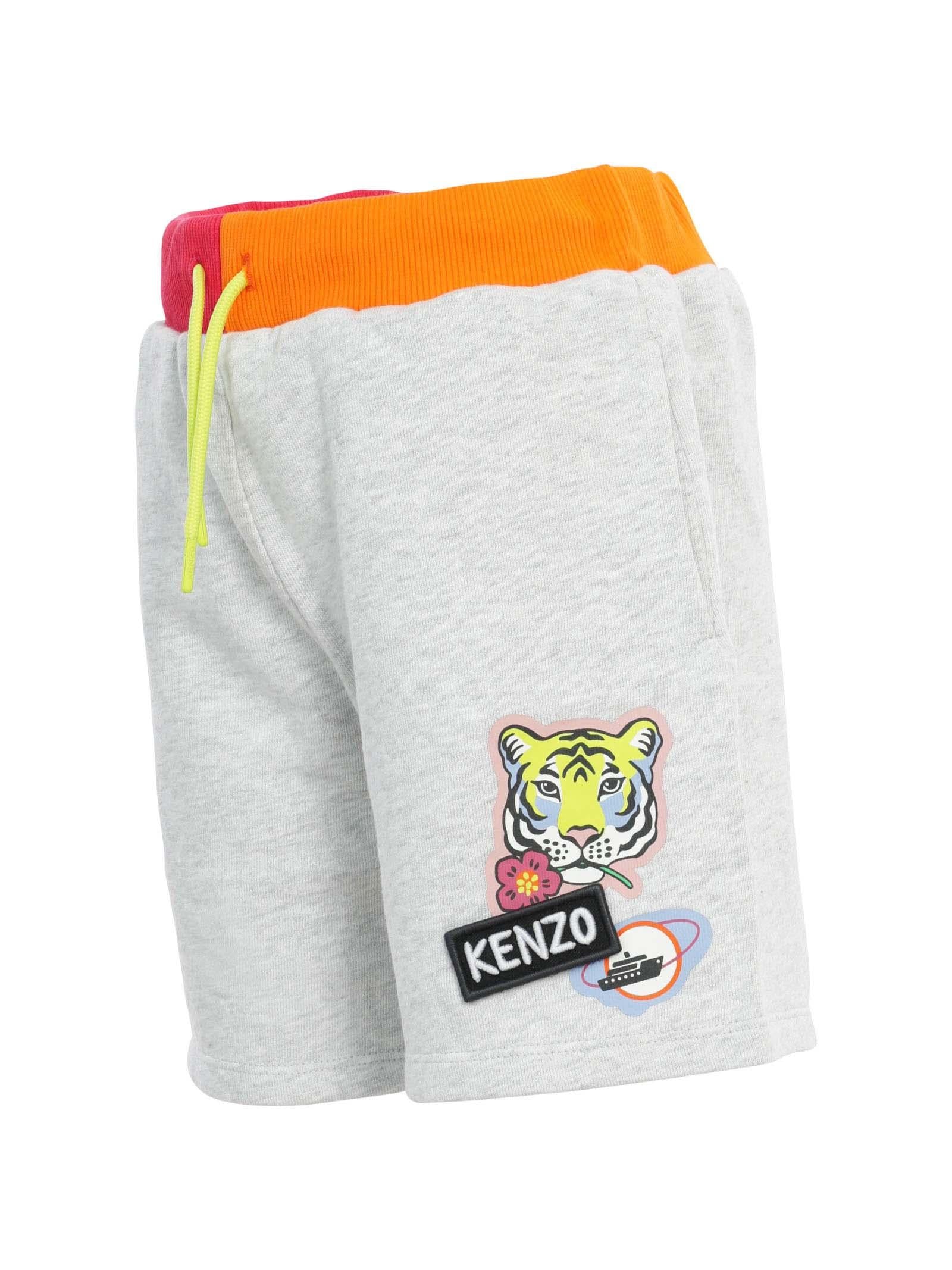 Shorts tuta con patch logo - Image 2