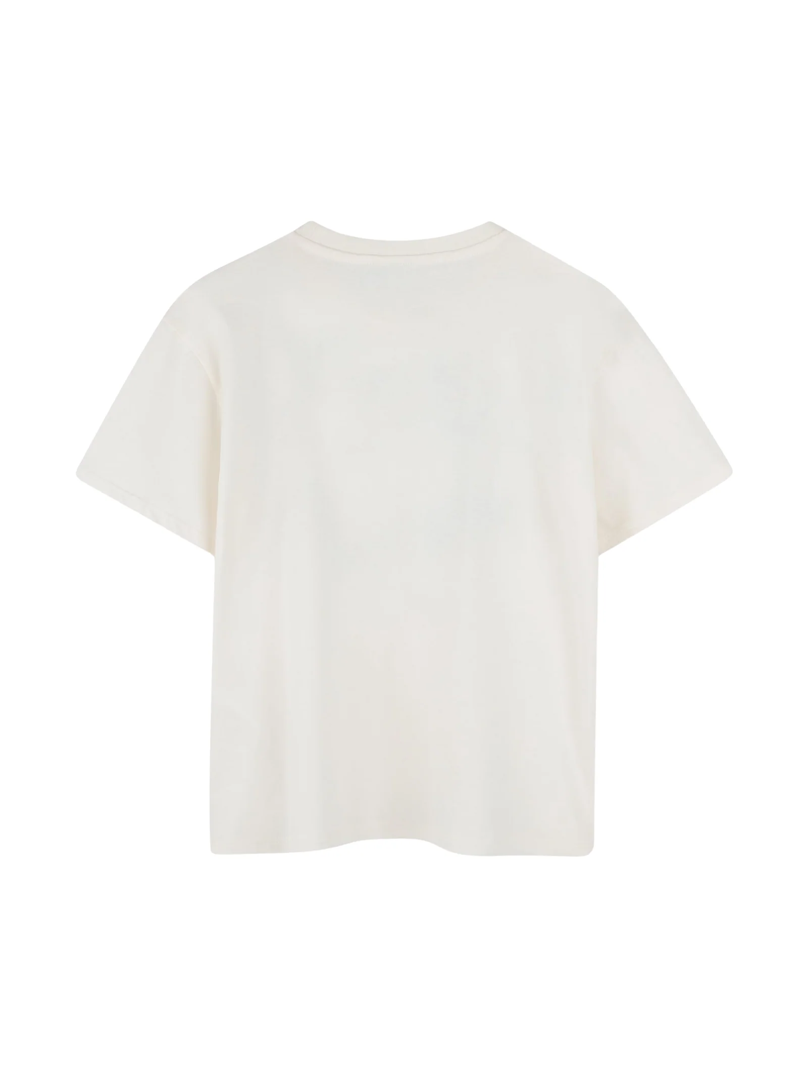T-Shirt Kenzo bianca con logo ricamato - Image 2