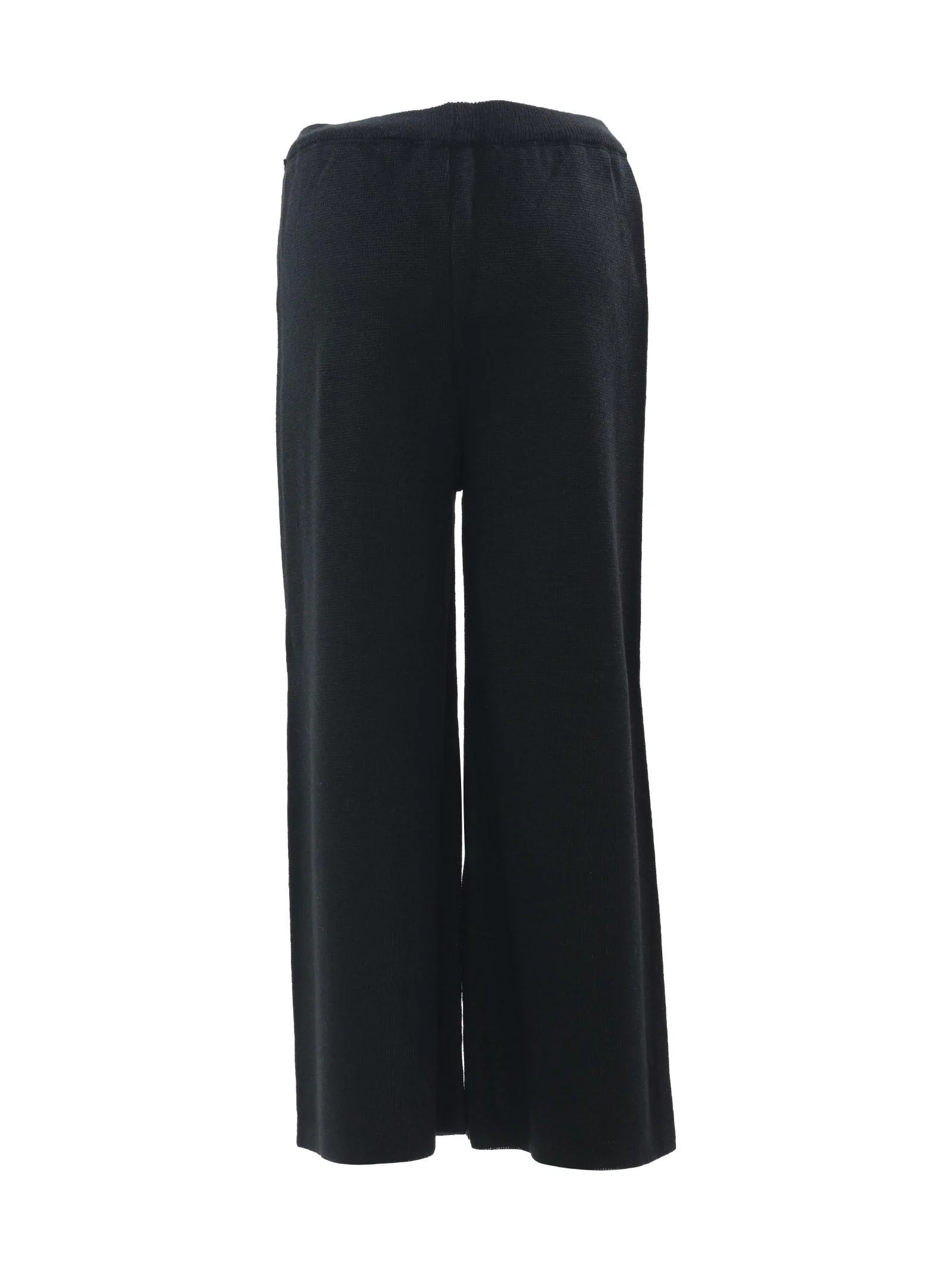 Pantalone in maglia nero - Image 3