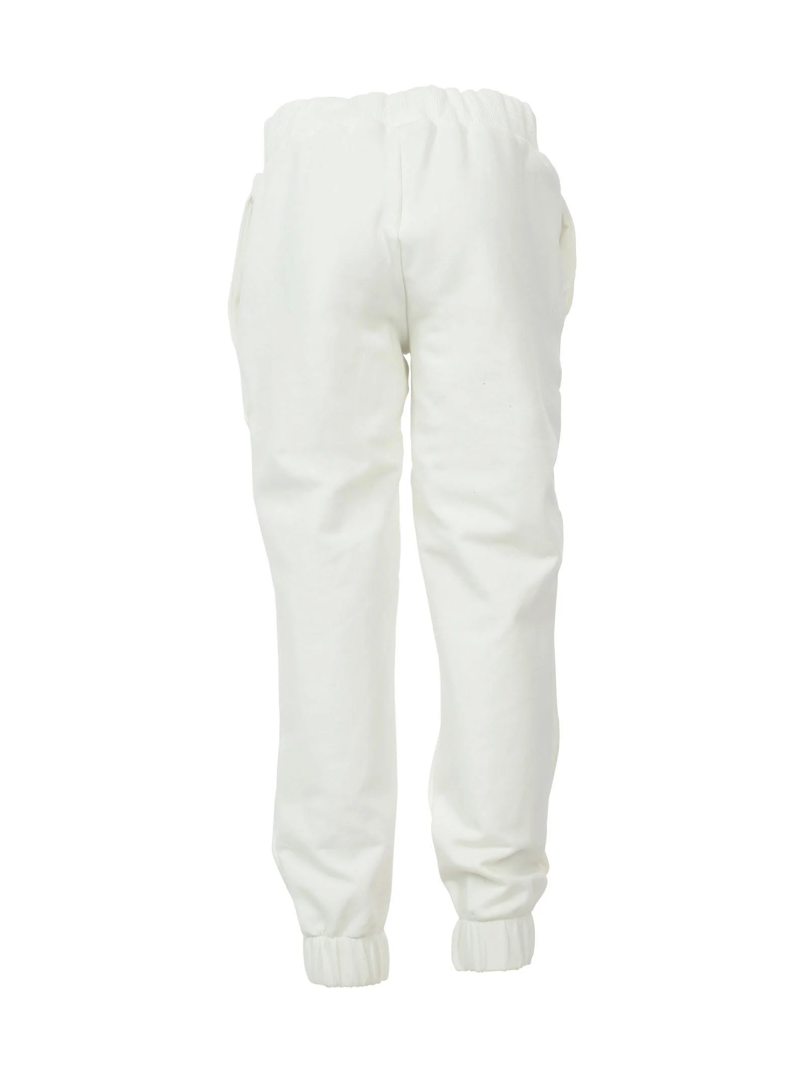 Pantalone tuta bianco con brillantini - Image 3