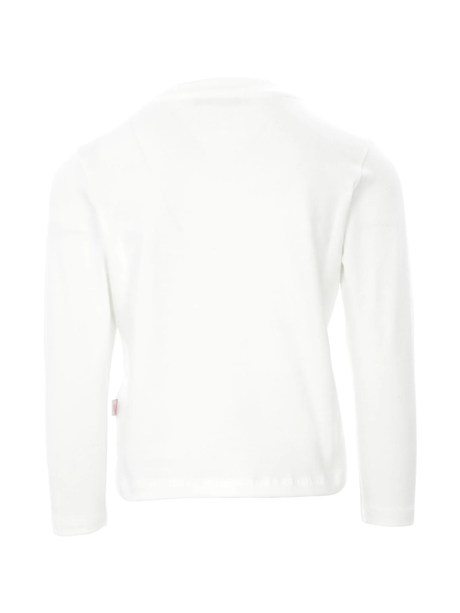 T-shirt bianca con brillantini - Image 3