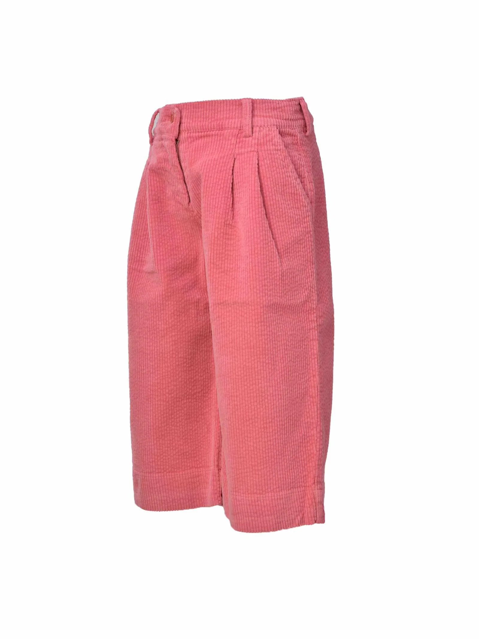 Pantalone culotte in velluto - Image 2