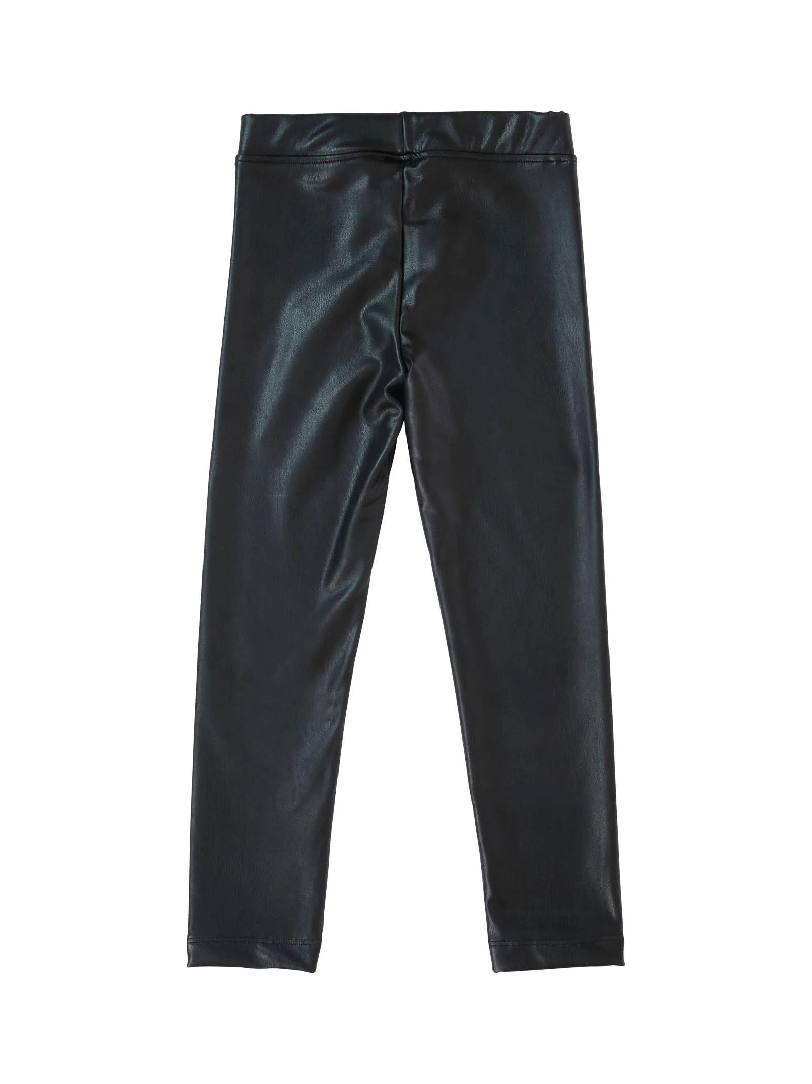 Leggings County of Milan nero in ecopelle - Image 2