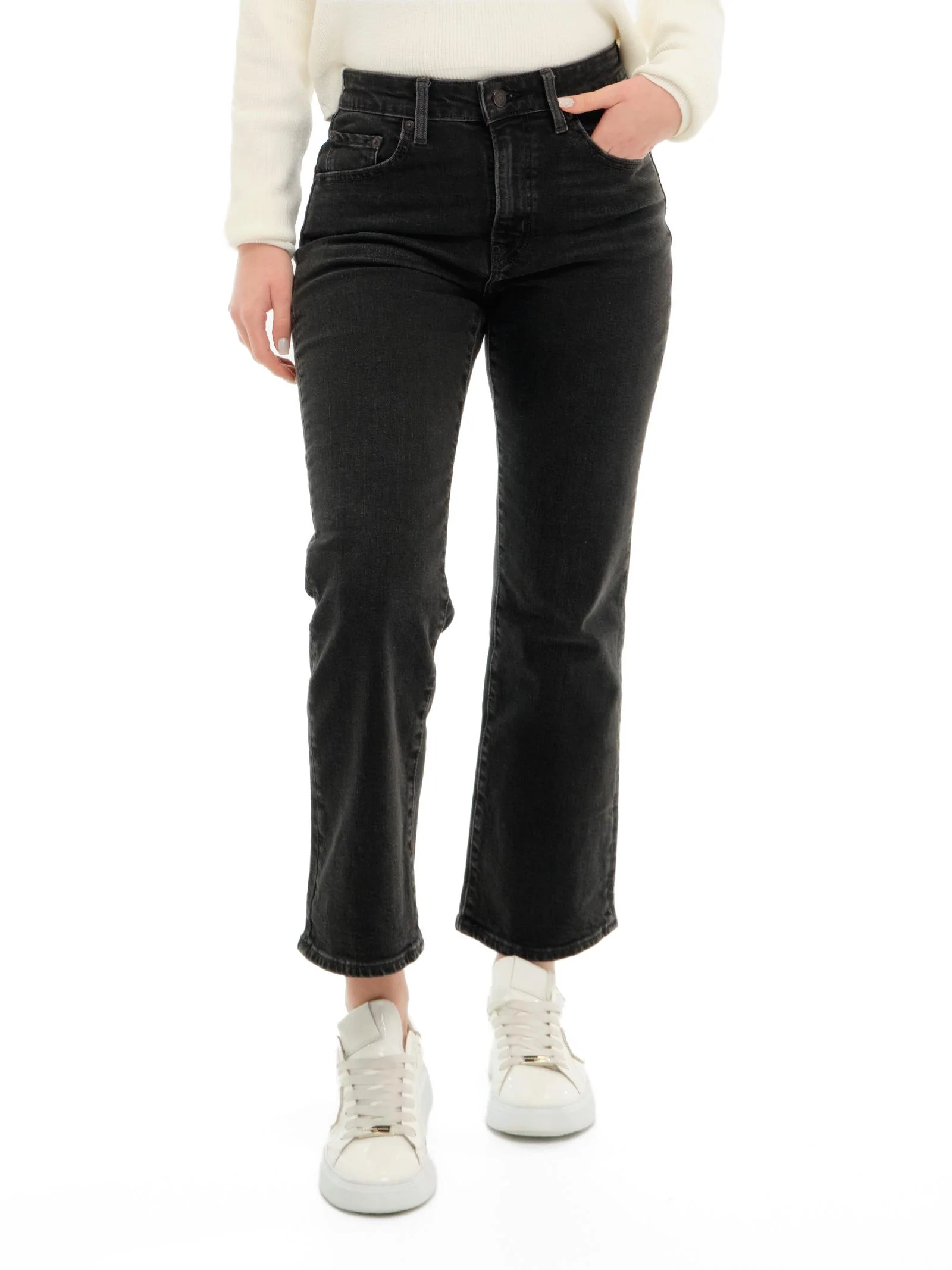 Jeans " kick boot" Levi's nero