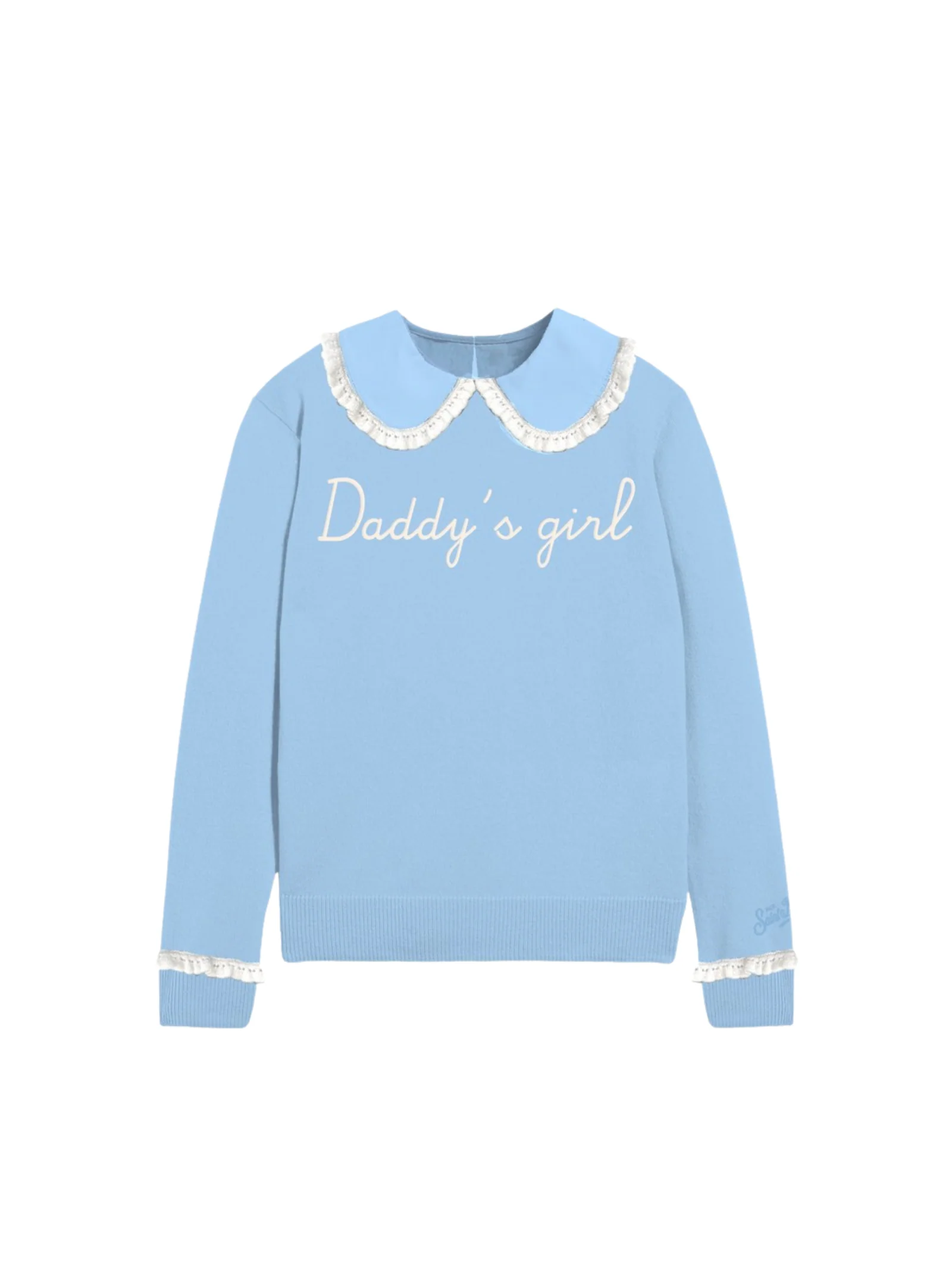 Maglia "Daddy sangallo 31 emb" Saint Barth azzurra