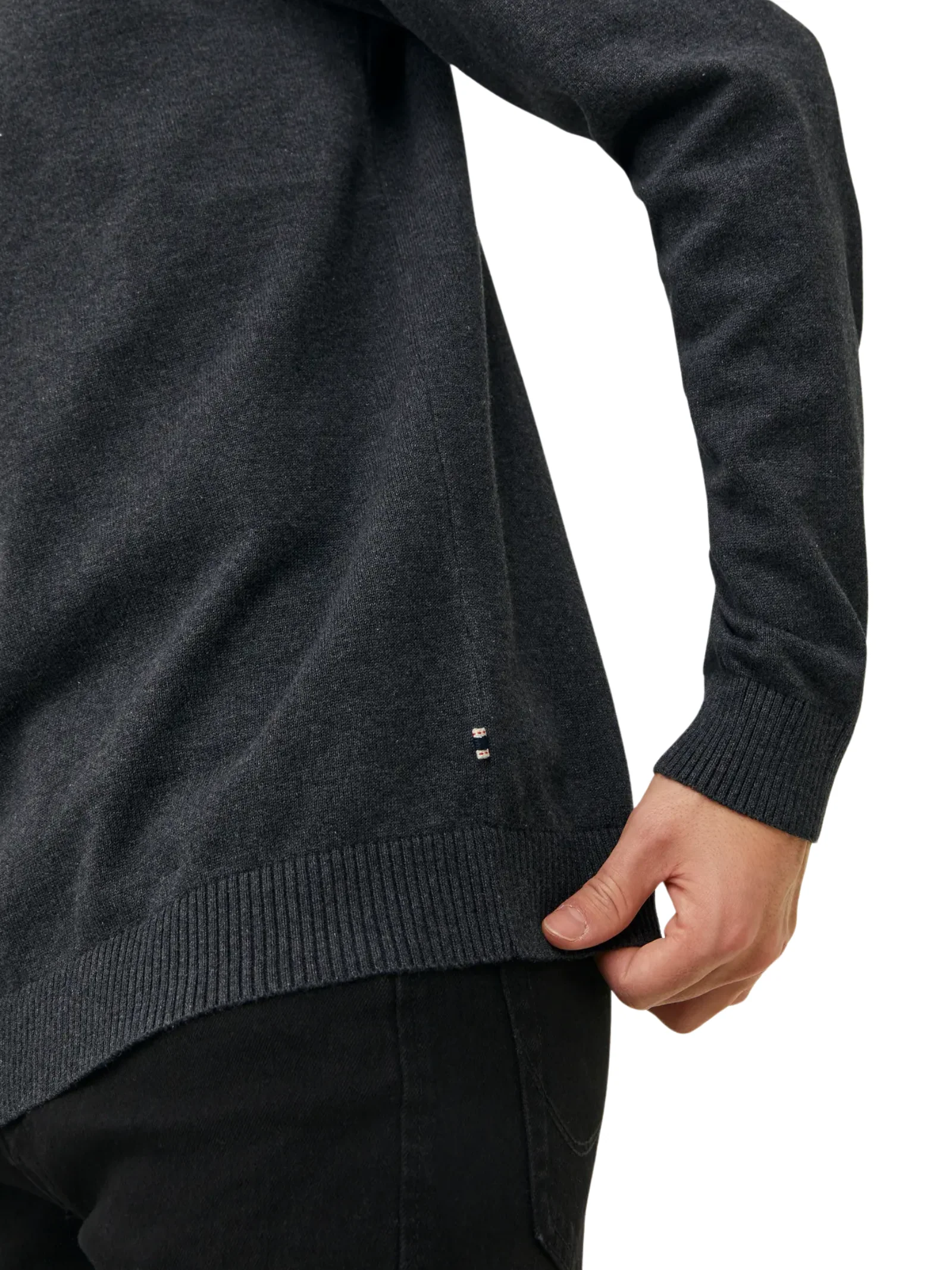 Maglioncino Jack & Jones grigio melange - Image 3