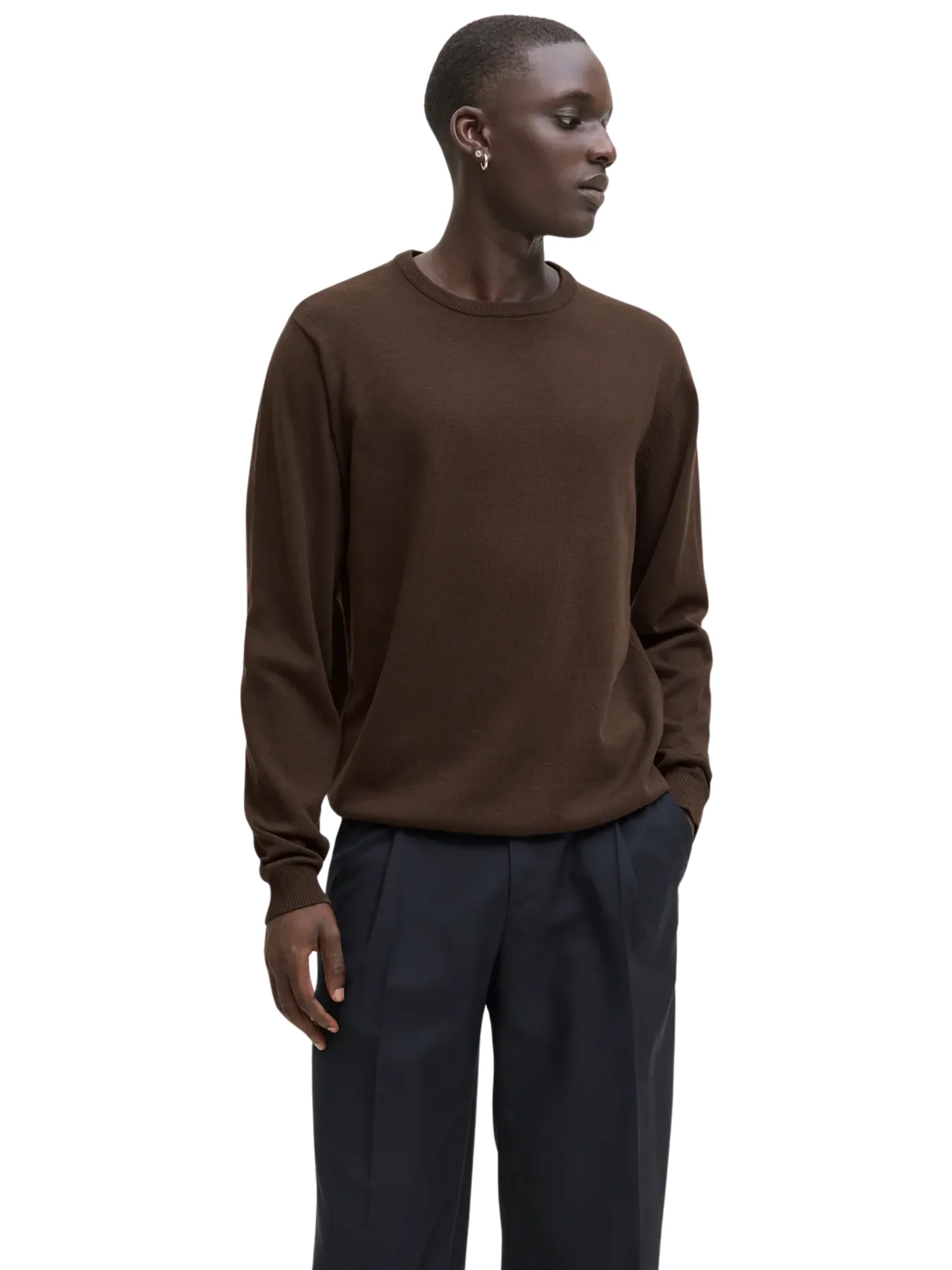 Maglioncino Jack & Jones marrone