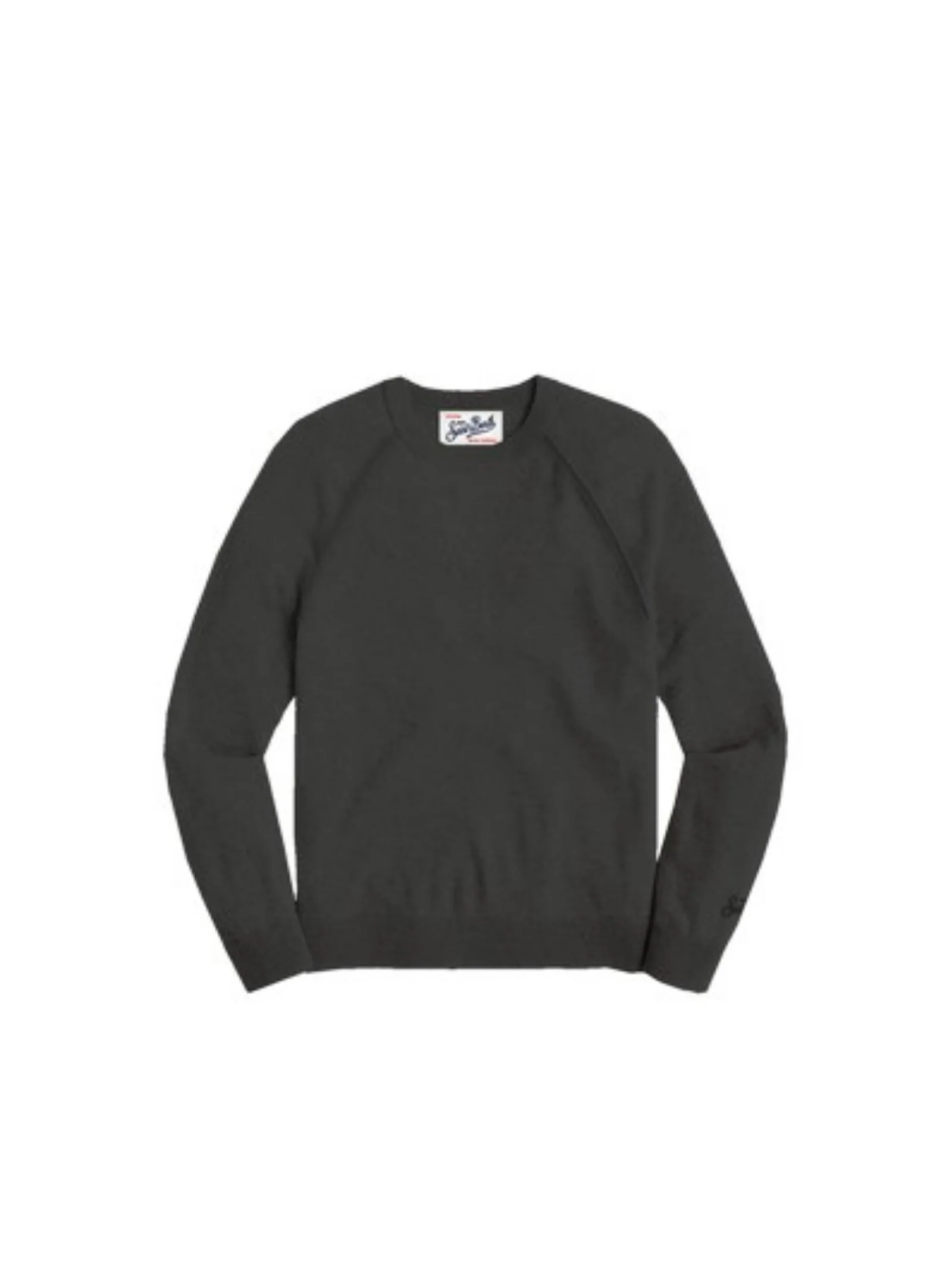 Maglione "00" Saint Barth grigio scuro
