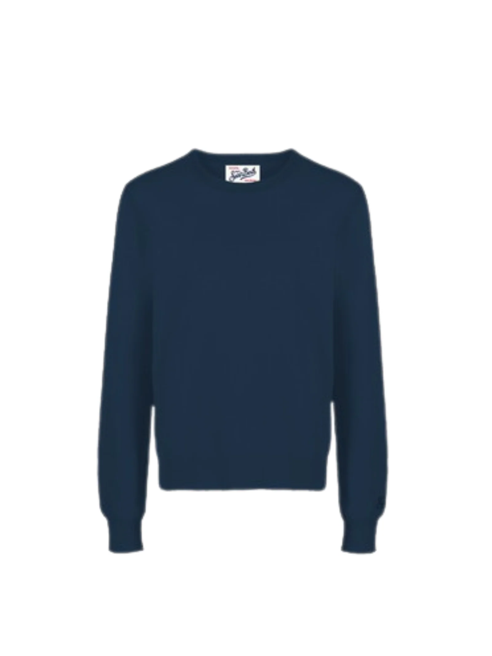 Maglione "62" Saint Barth blu notte in lana merino