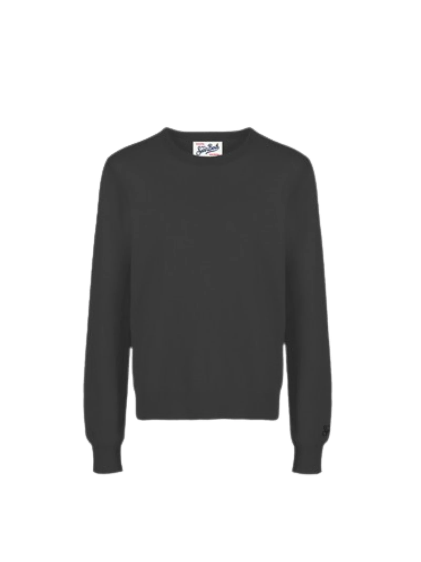 Maglione "62" Saint Barth grigio in lana merino