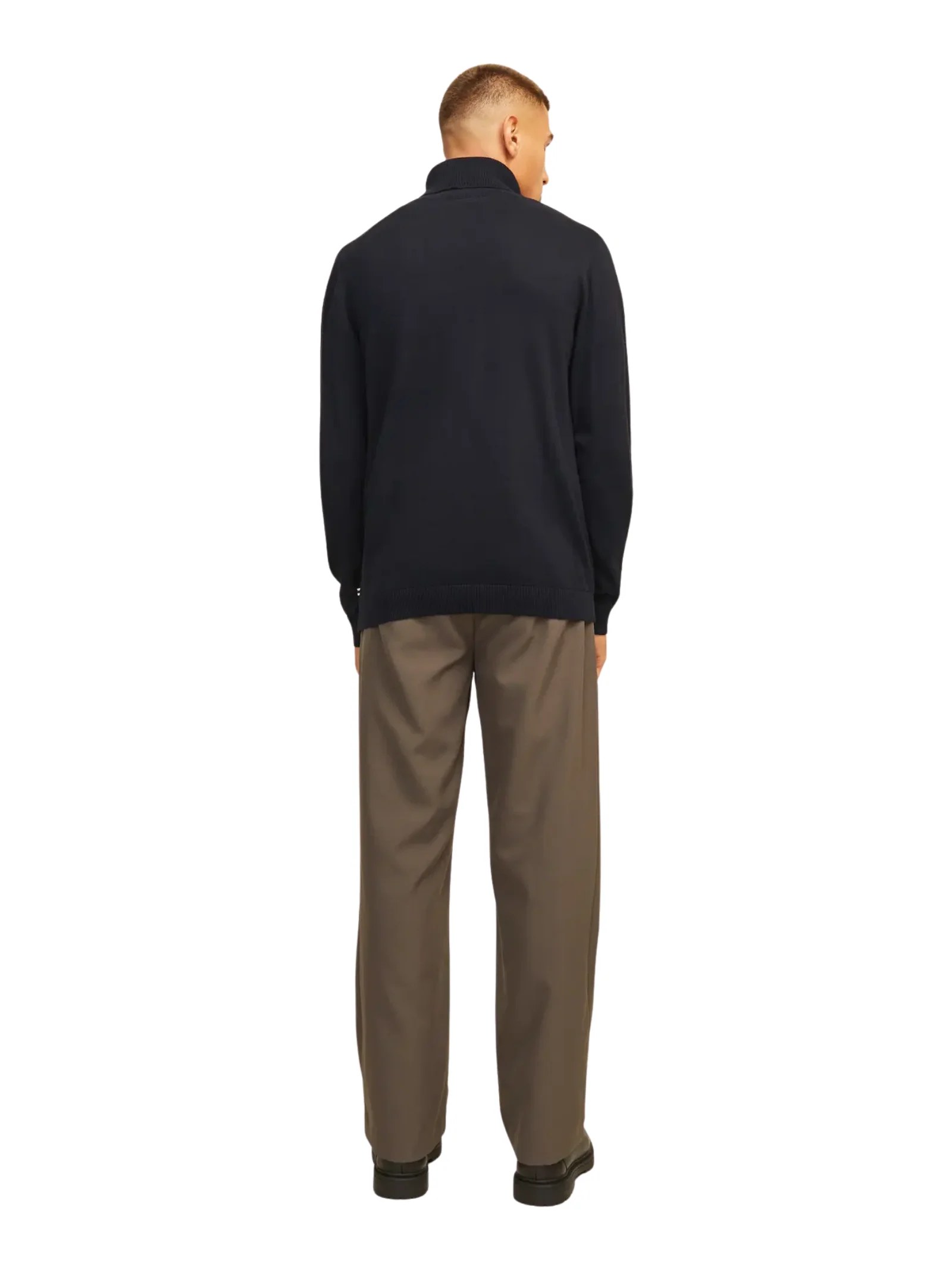 Maglione a collo alto Jack & Jones nero - Image 2