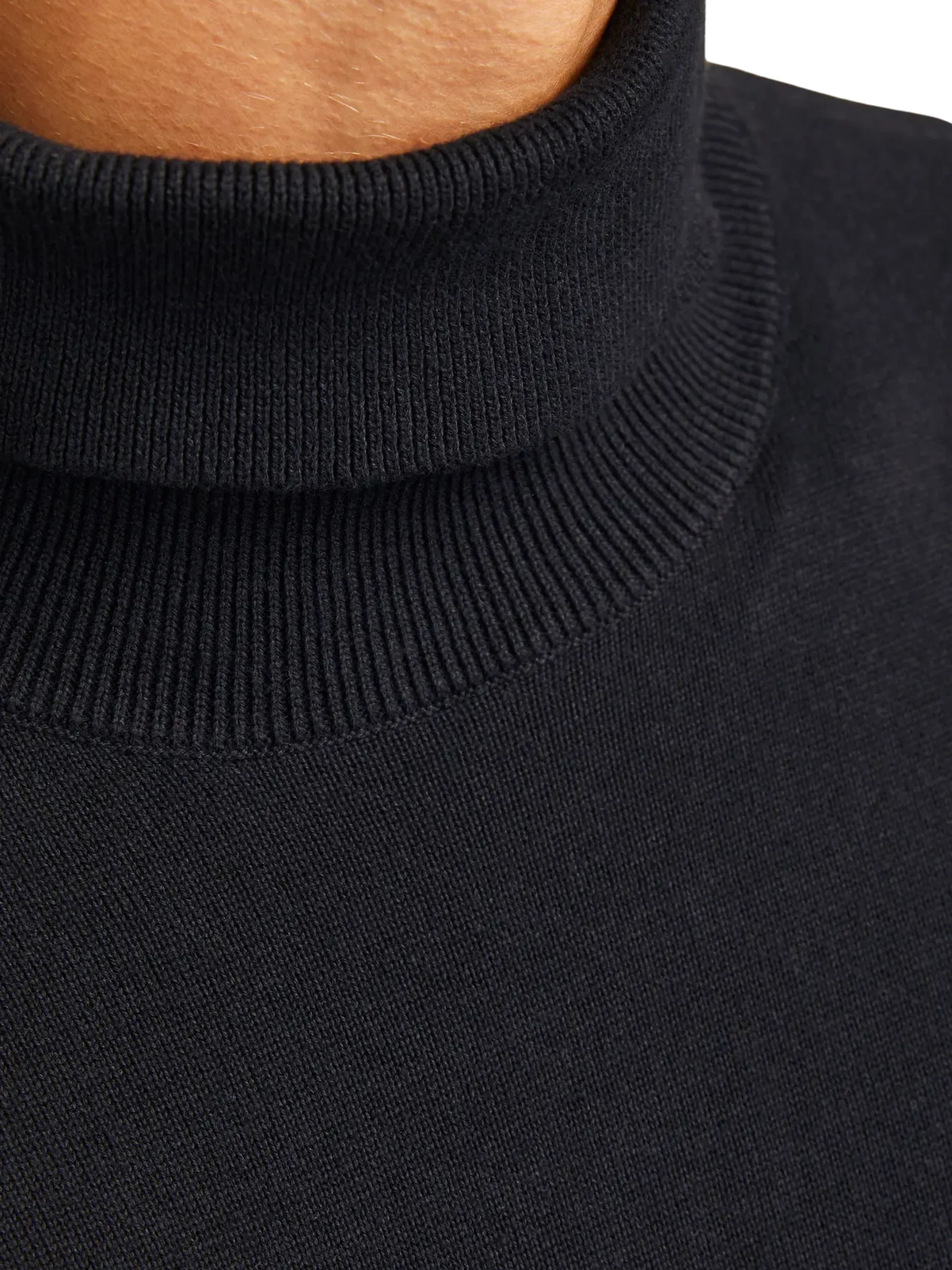 Maglione a collo alto Jack & Jones nero - Image 5