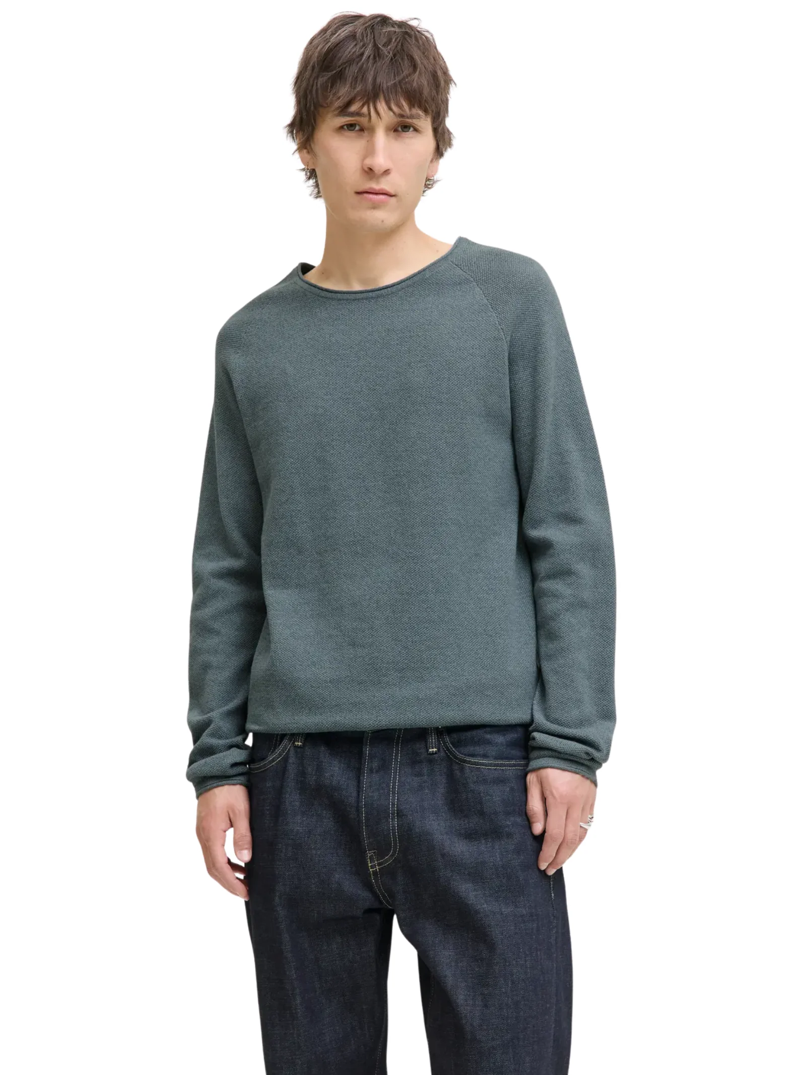 Maglione Jack & Jones verde salvia