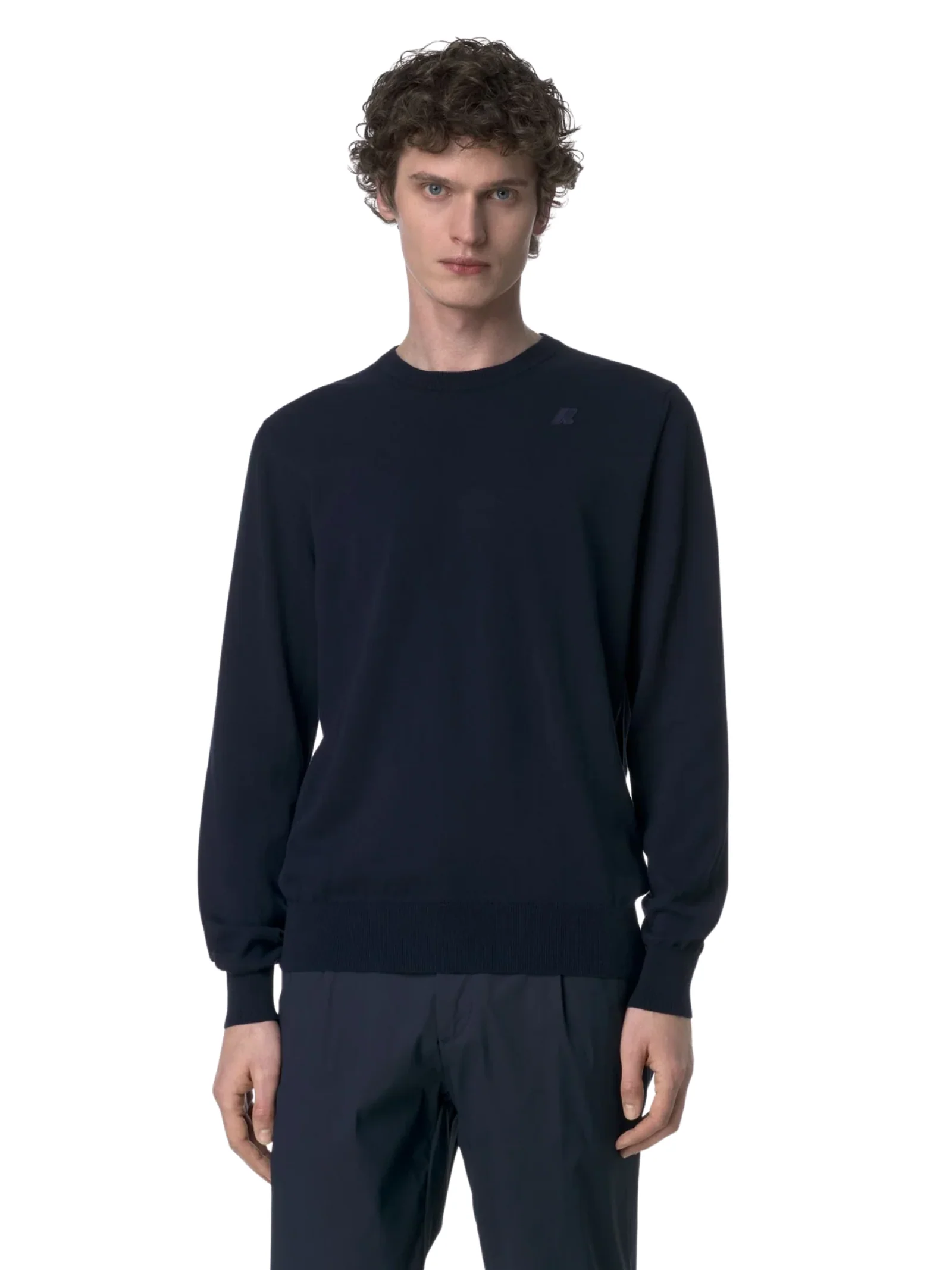 Maglione "Sebastien Cotton Ps" K-Way blu depth - Image 2