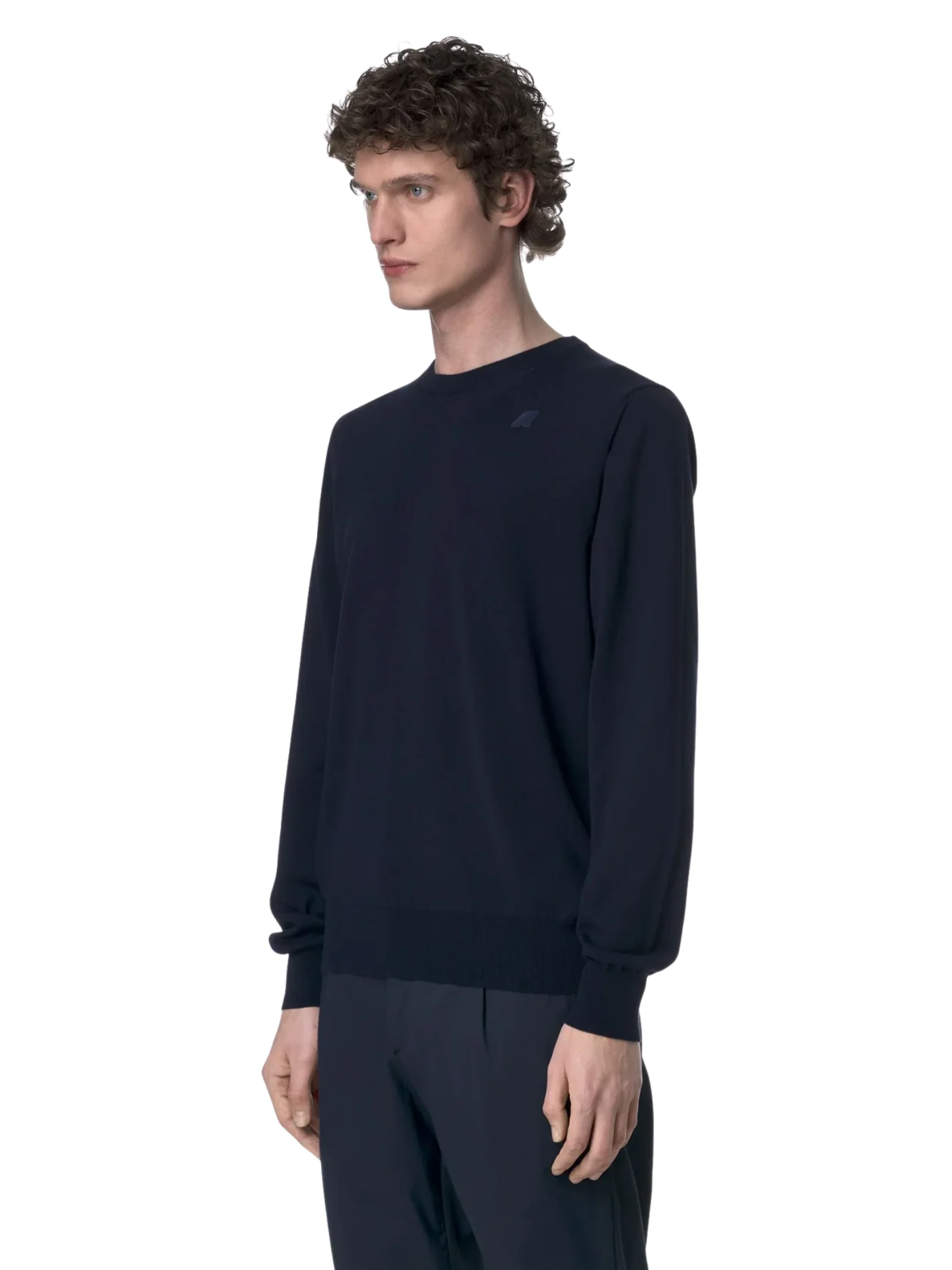 Maglione "Sebastien Cotton Ps" K-Way blu depth - Image 4