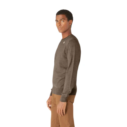 Maglione "Sebastien Merino" K-Way beige - Image 4