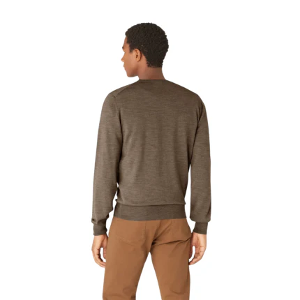 Maglione "Sebastien Merino" K-Way beige - Image 5