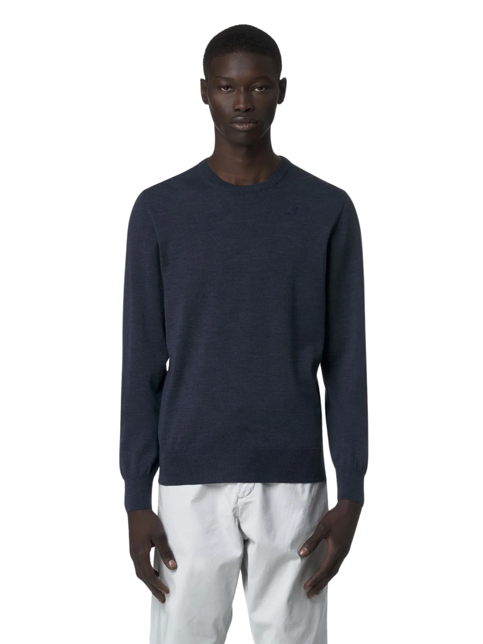 Maglione "Sebastien Merino" K-Way blu - Image 2