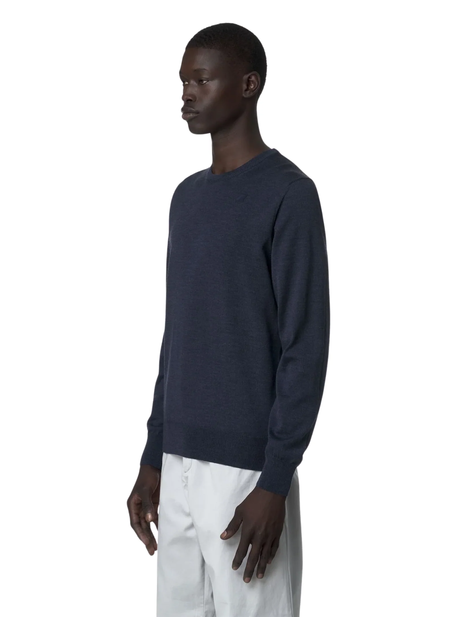 Maglione "Sebastien Merino" K-Way blu - Image 3