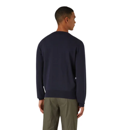 Maglione "Sebastien Merino" K-Way blu scuro - Image 4