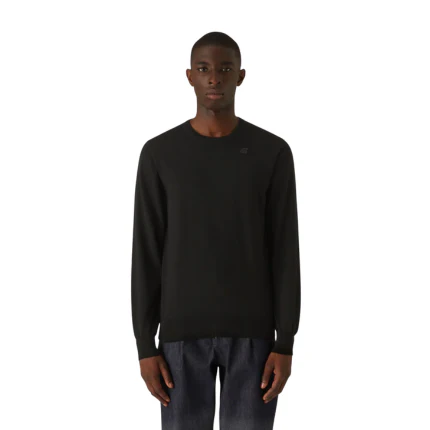 Maglione "Sebastien Merino" K-Way nero - Image 2