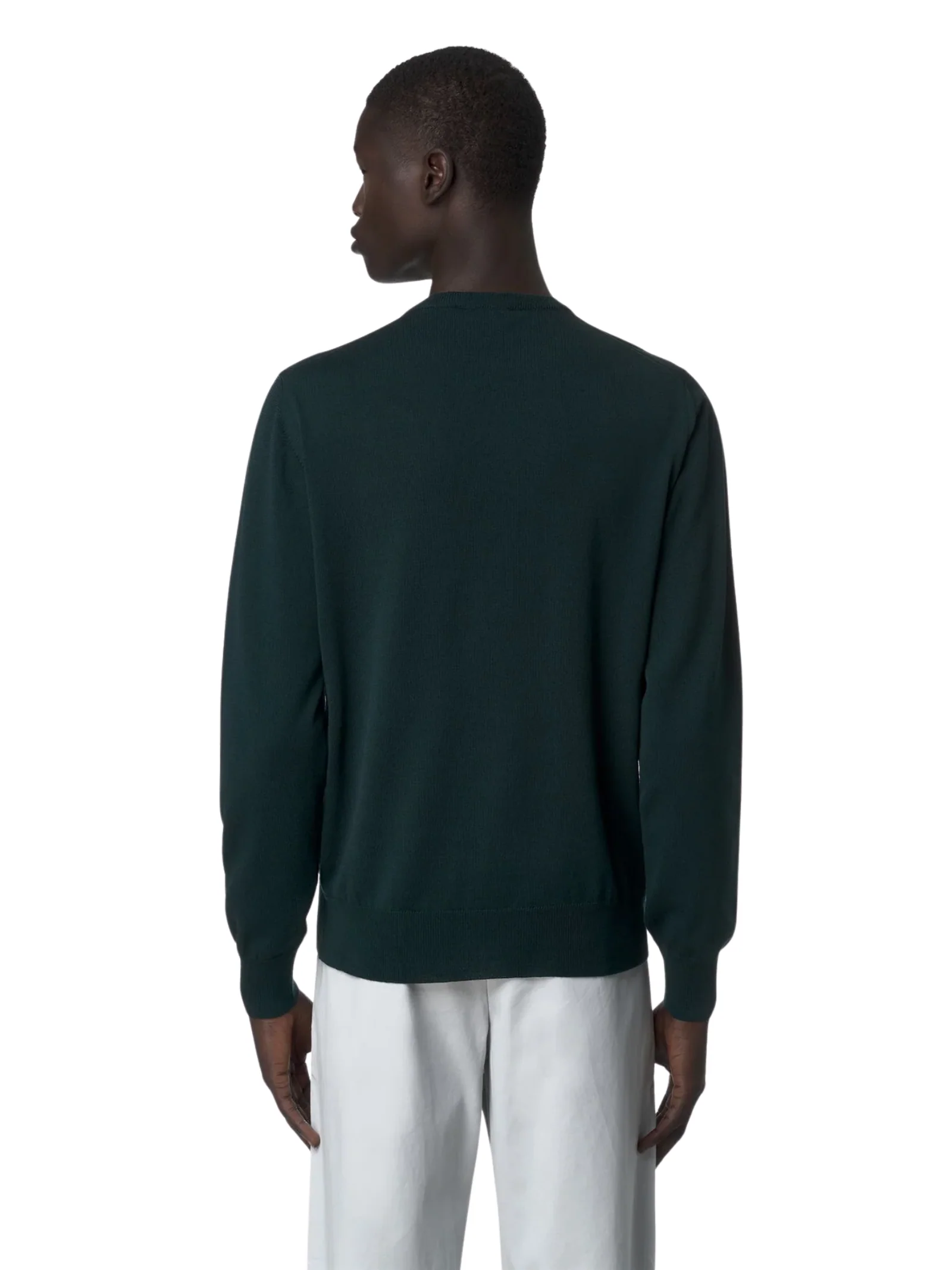 Maglione "Sebastien Merino" K-Way verde scuro - Image 4