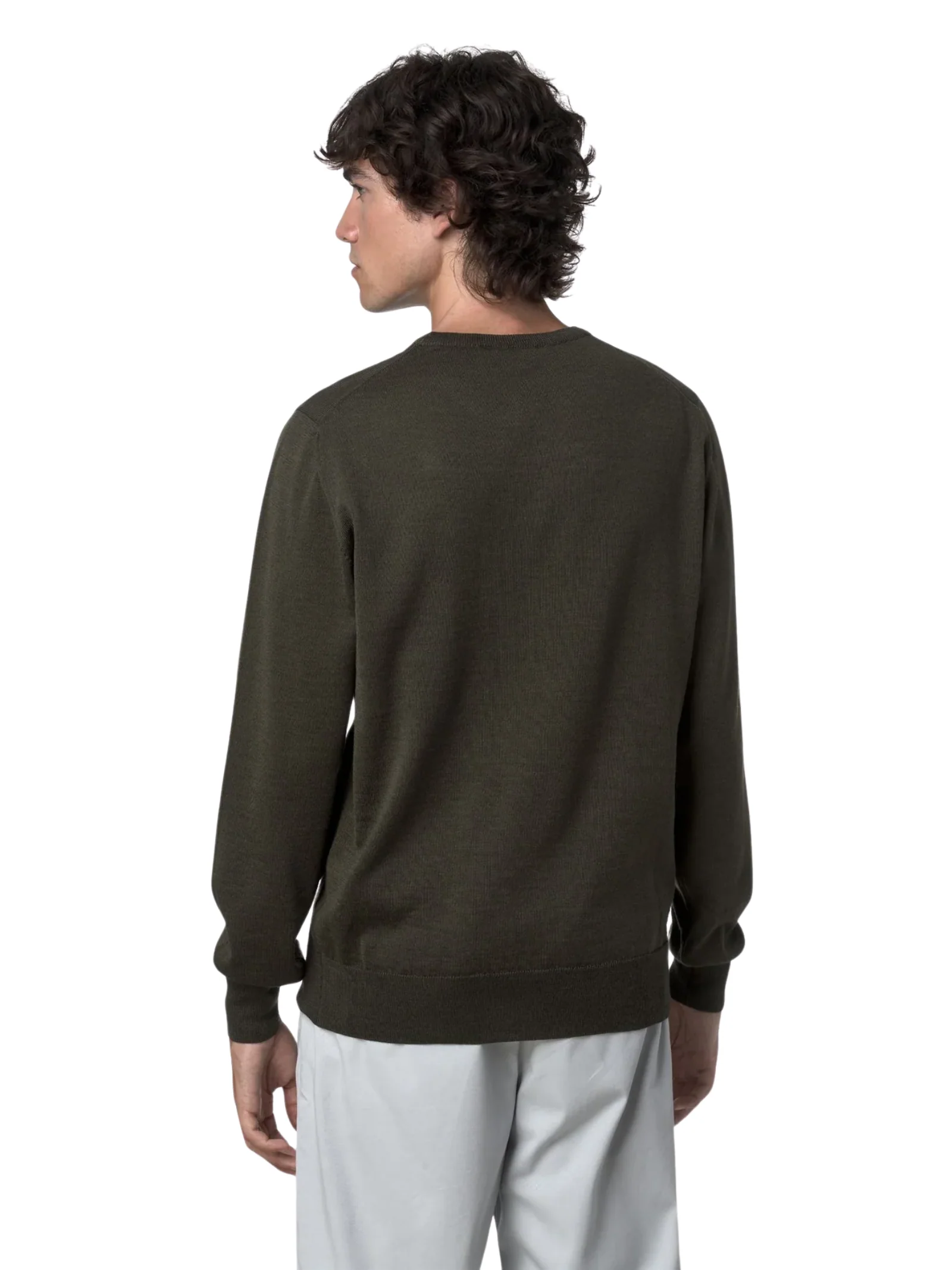 Maglione "Sebastien Merino" K-Way verde - Image 4