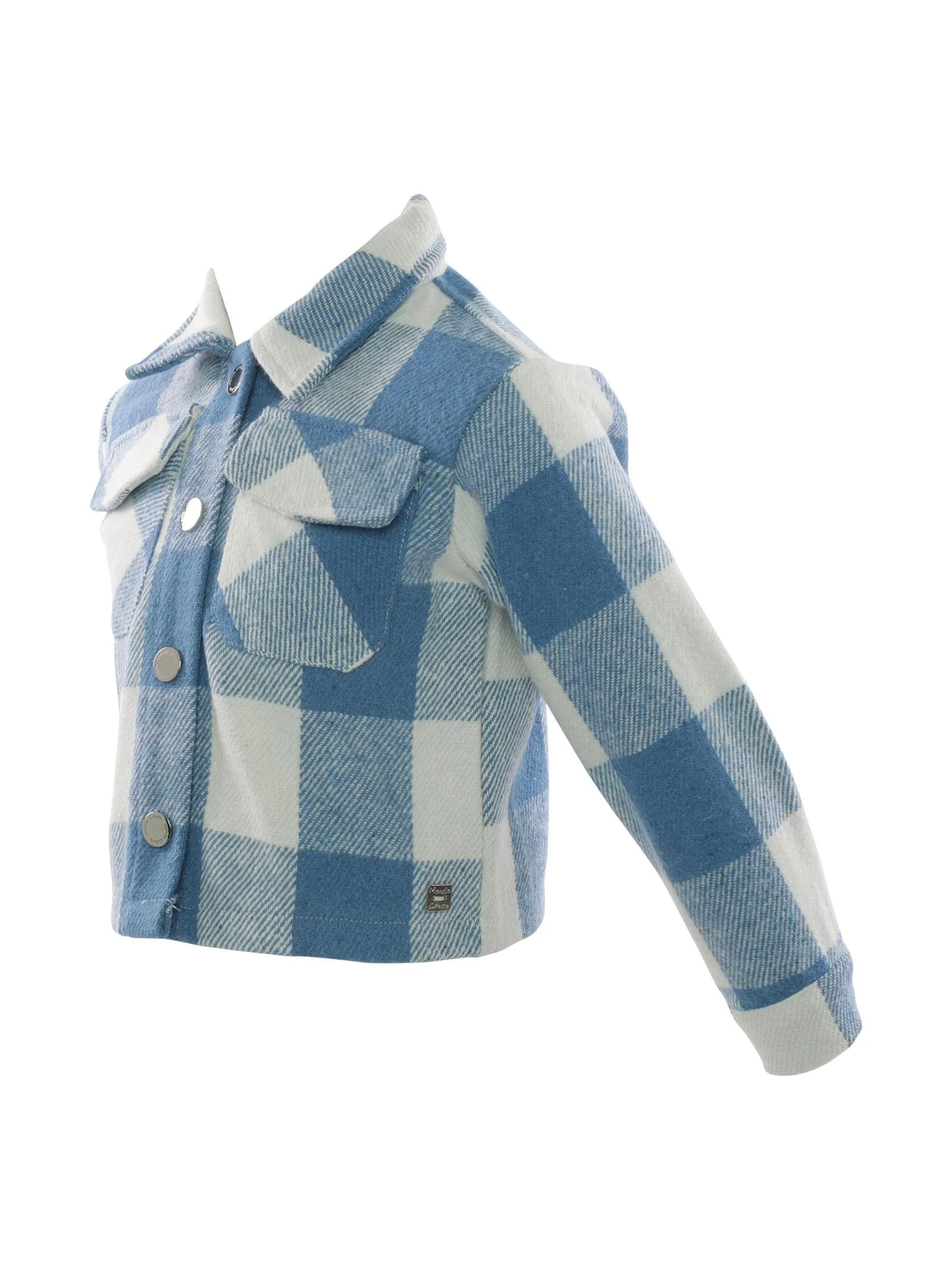 Maxi camicia a quadri - Image 2