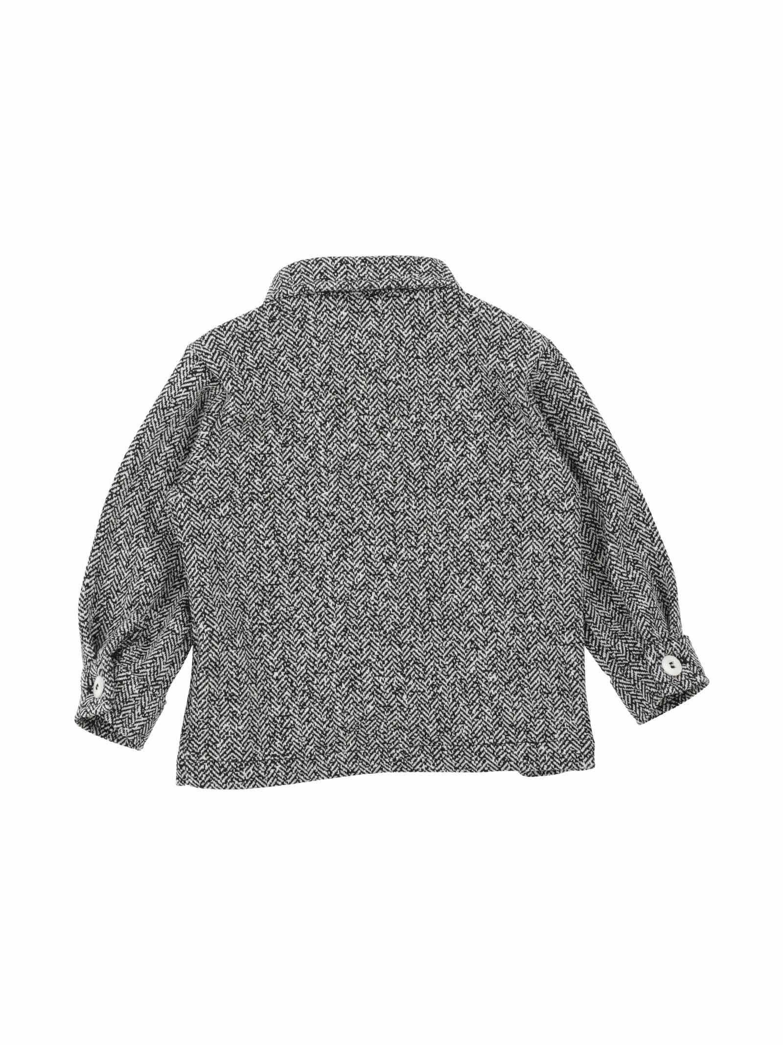 Giacca camicia spina di pesce - Image 2