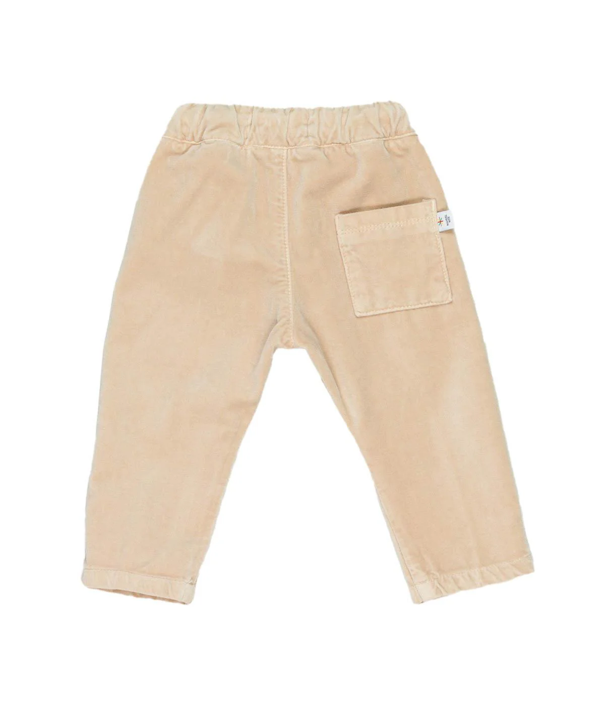 Pantalaccio in velluto beige - Image 2