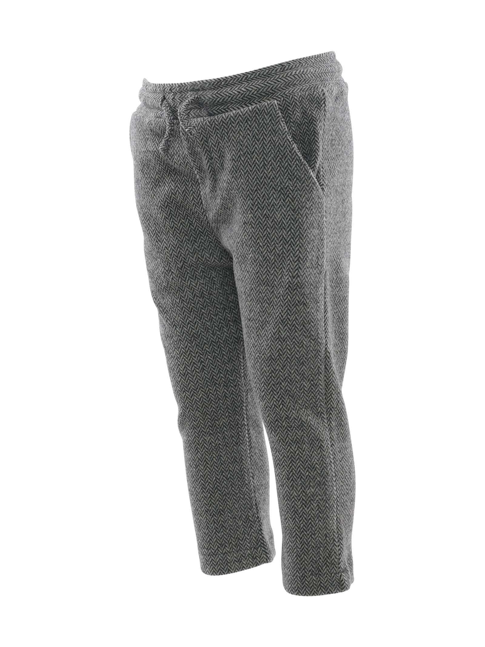 Pantalone fantasia spina di pesce - Image 2